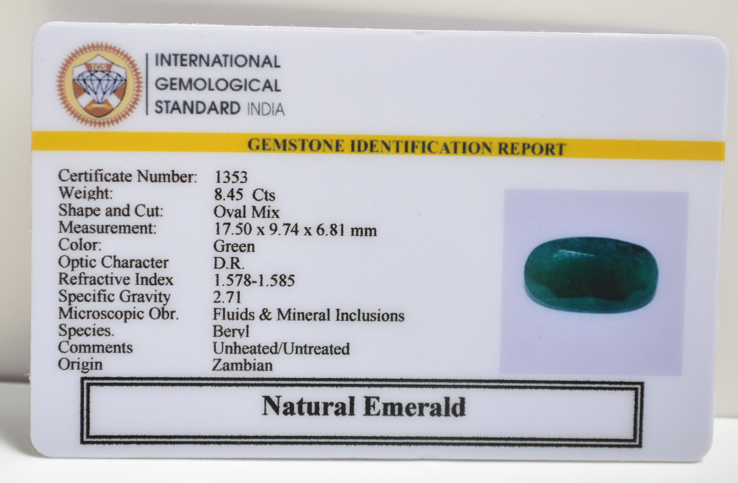 EMRD21081 2 scaled EMERALD 8.45 Ct.