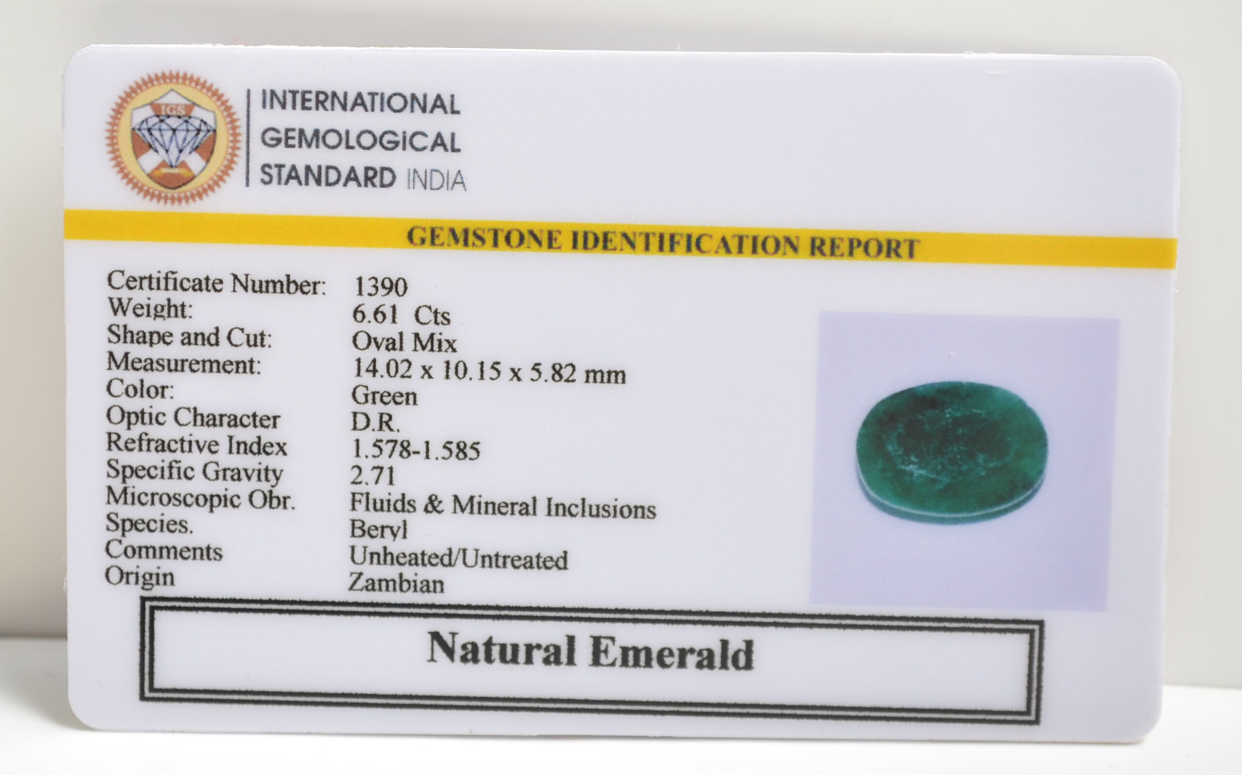 EMRD21105 2 scaled EMERALD 6.61 Ct.