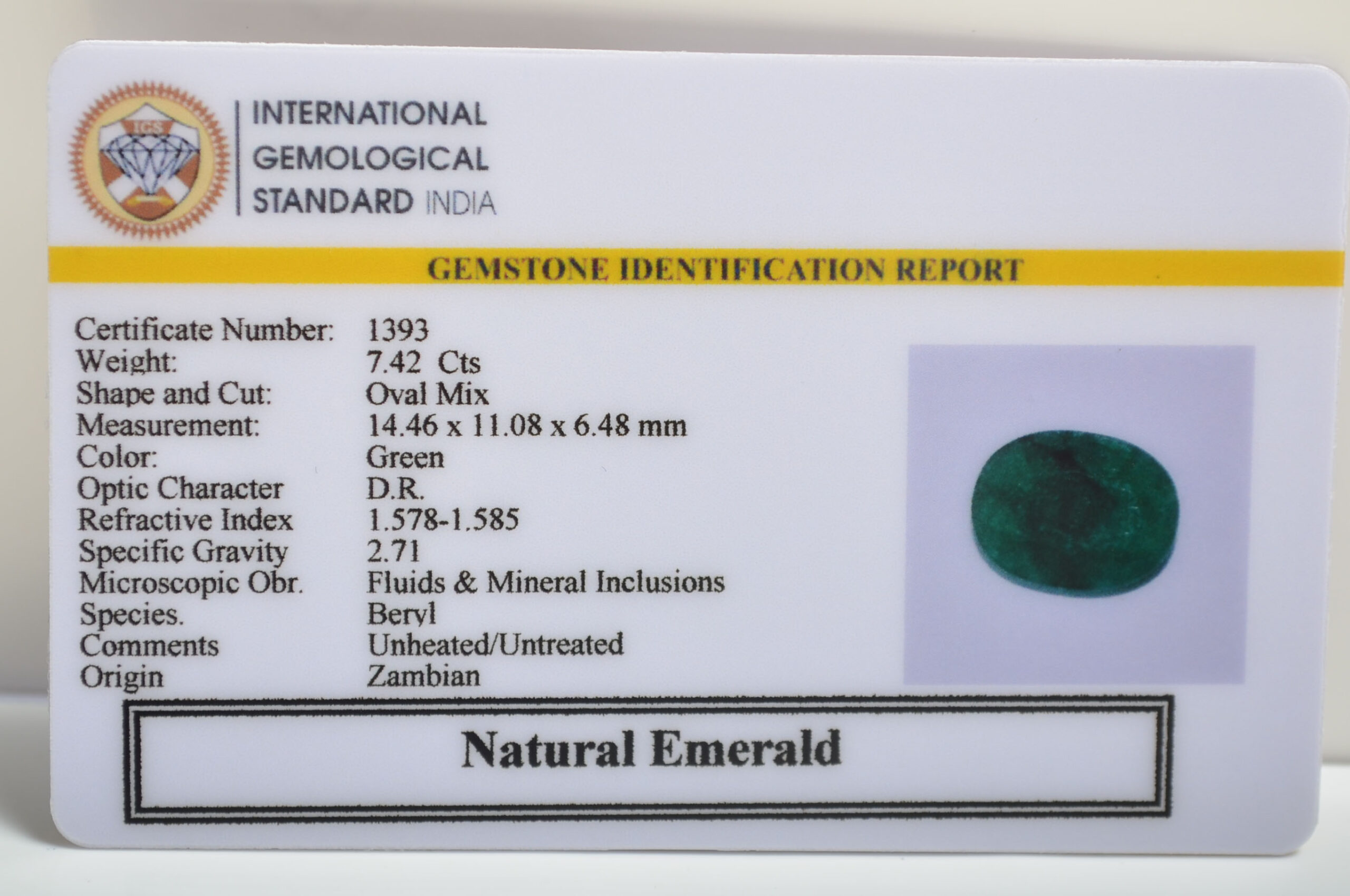 EMERALD 7.42 Ct. 3 EMRD21108 2 scaled EMERALD 7.42 Ct.