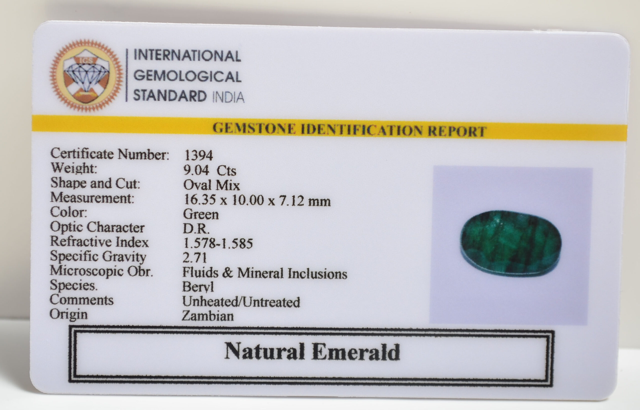 EMRD21109 2 scaled EMERALD 9.04 Ct.
