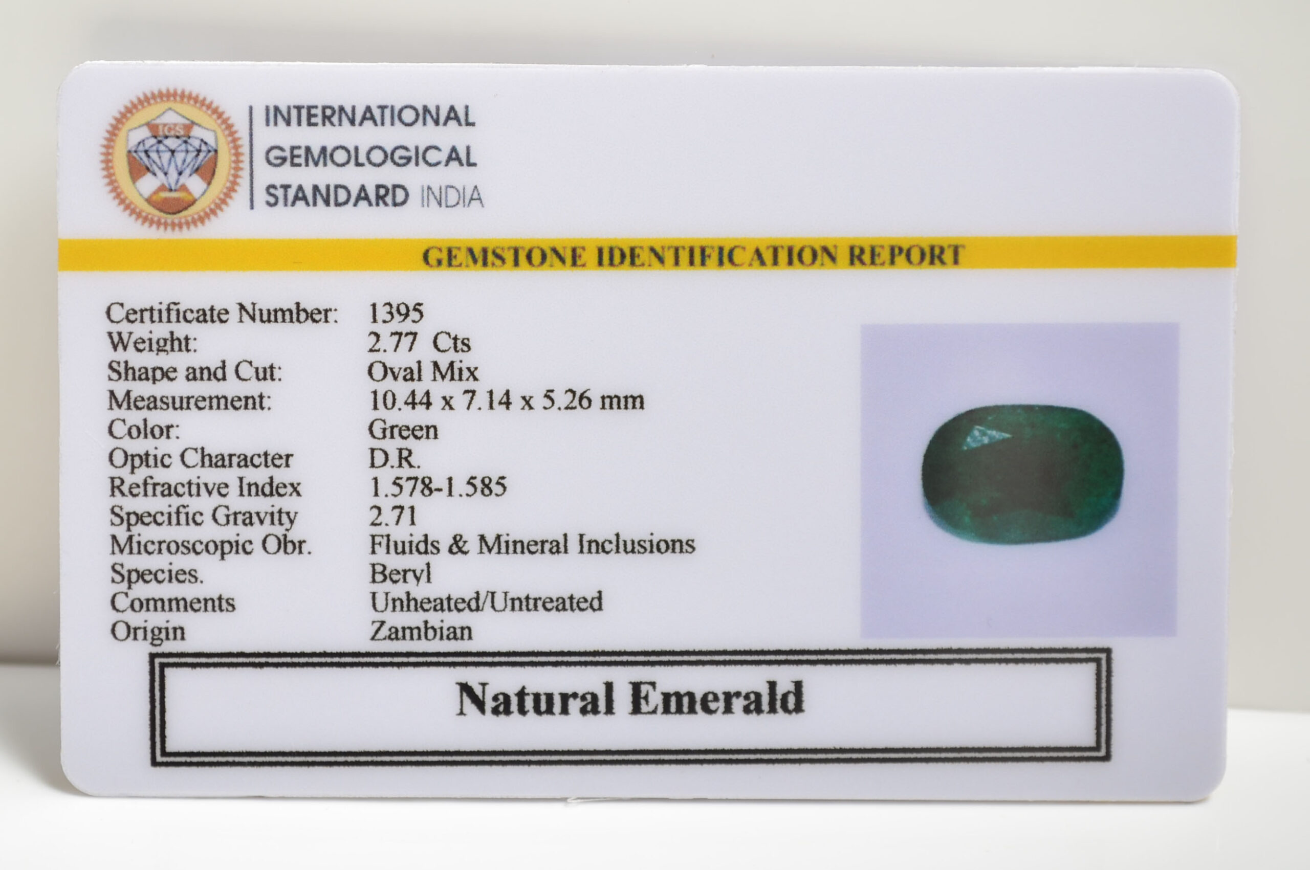 EMRD21110 2 scaled EMERALD 2.77 Ct.