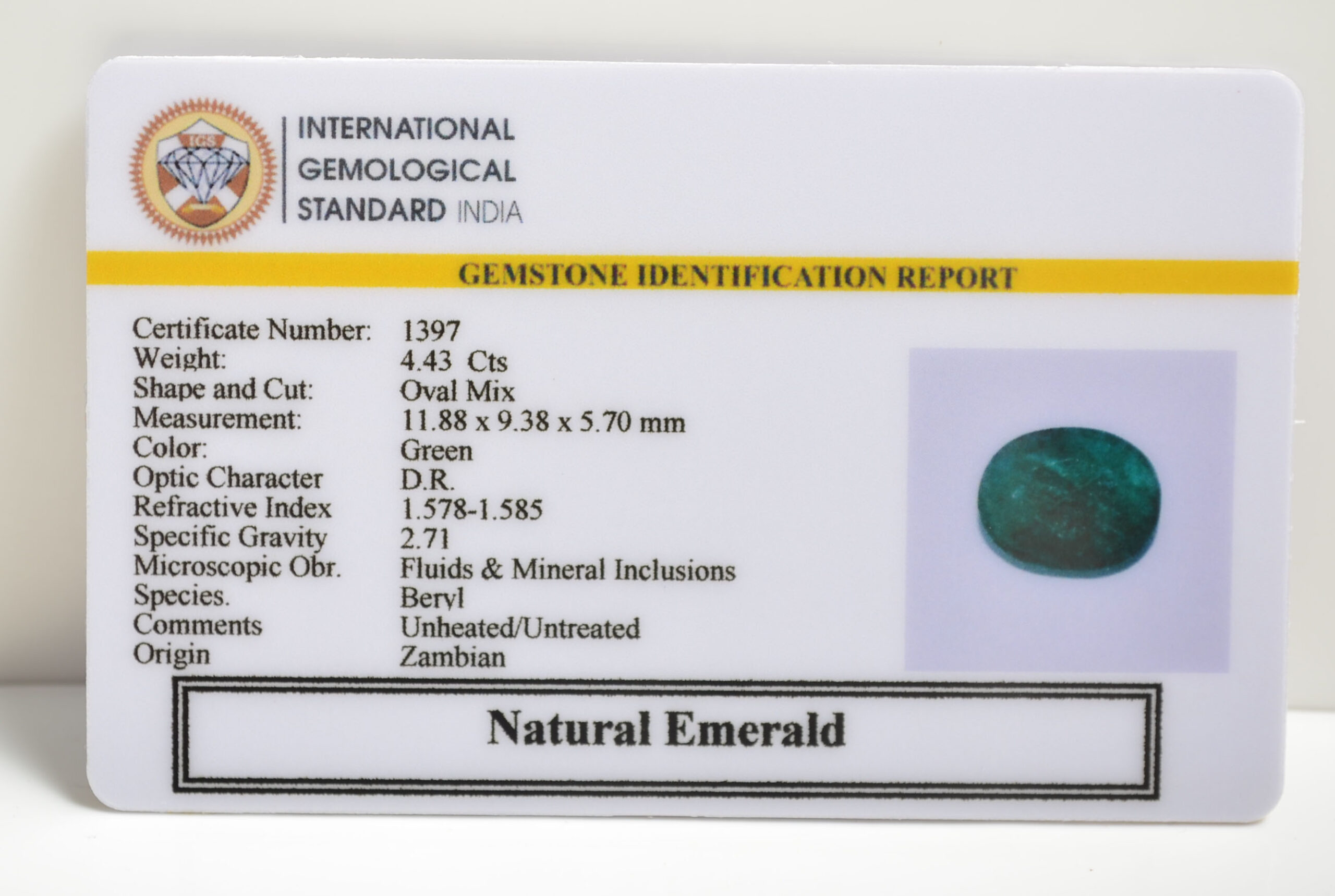 EMRD21112 2 scaled EMERALD 4.43 Ct.
