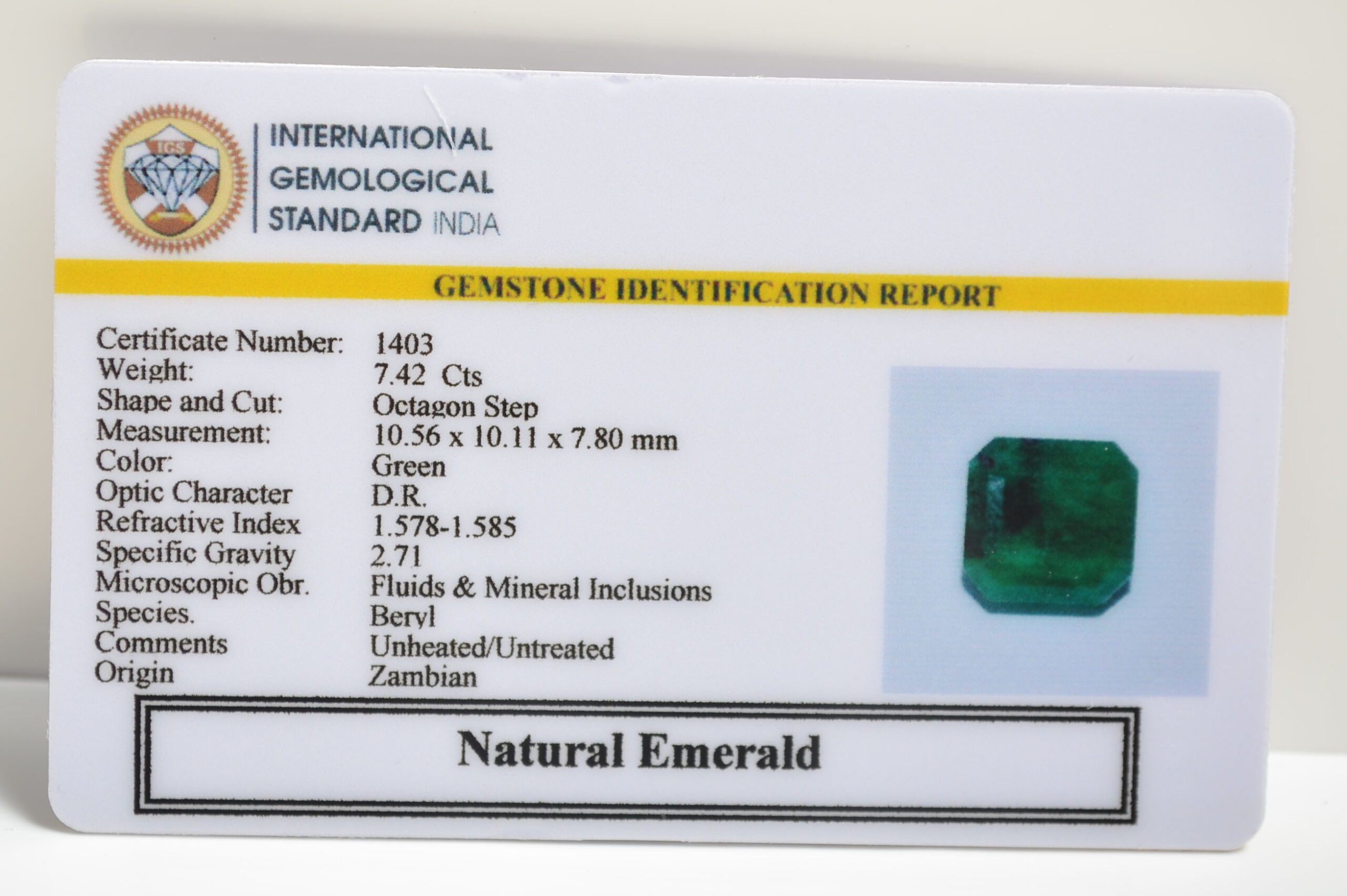 EMRD21114 2 scaled EMERALD 7.42 Ct.