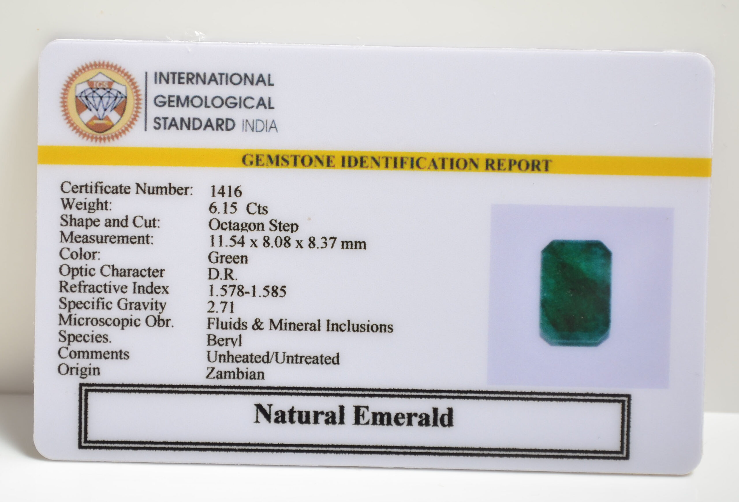 EMERALD 6.15 Ct. 3 EMRD21123 2 scaled EMERALD 6.15 Ct.