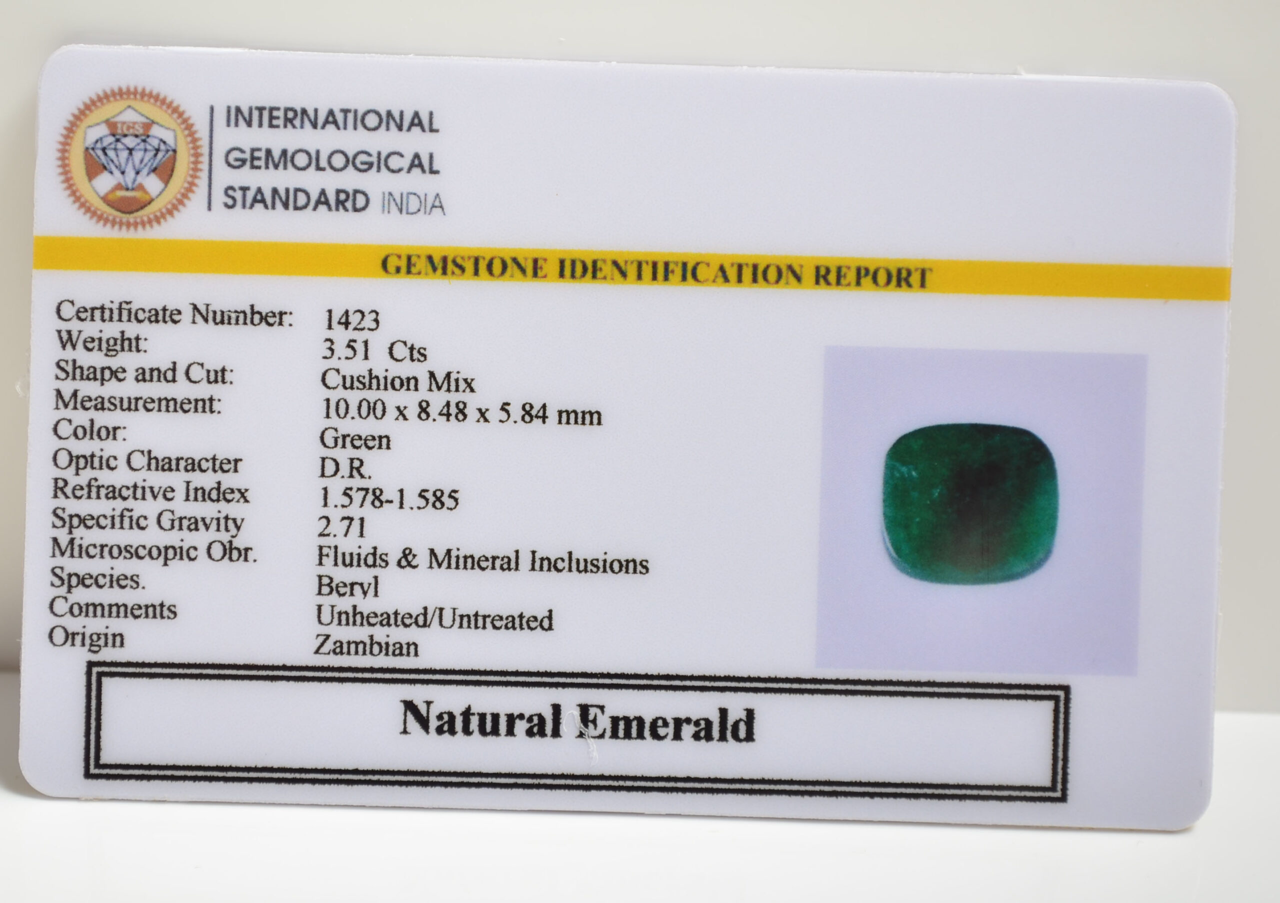 EMERALD 3.51 Ct. 3 EMRD21129 2 scaled EMERALD 3.51 Ct.
