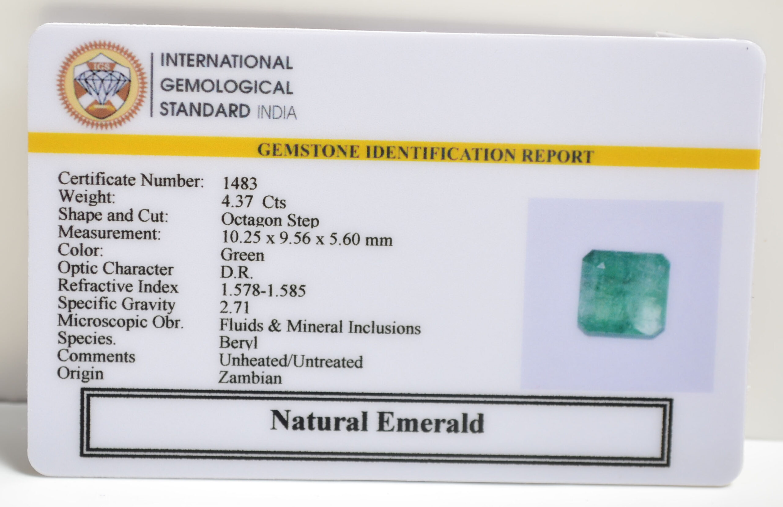 EMERALD 4.37 Ct. 3 EMRD21170 2 scaled EMERALD 4.37 Ct.