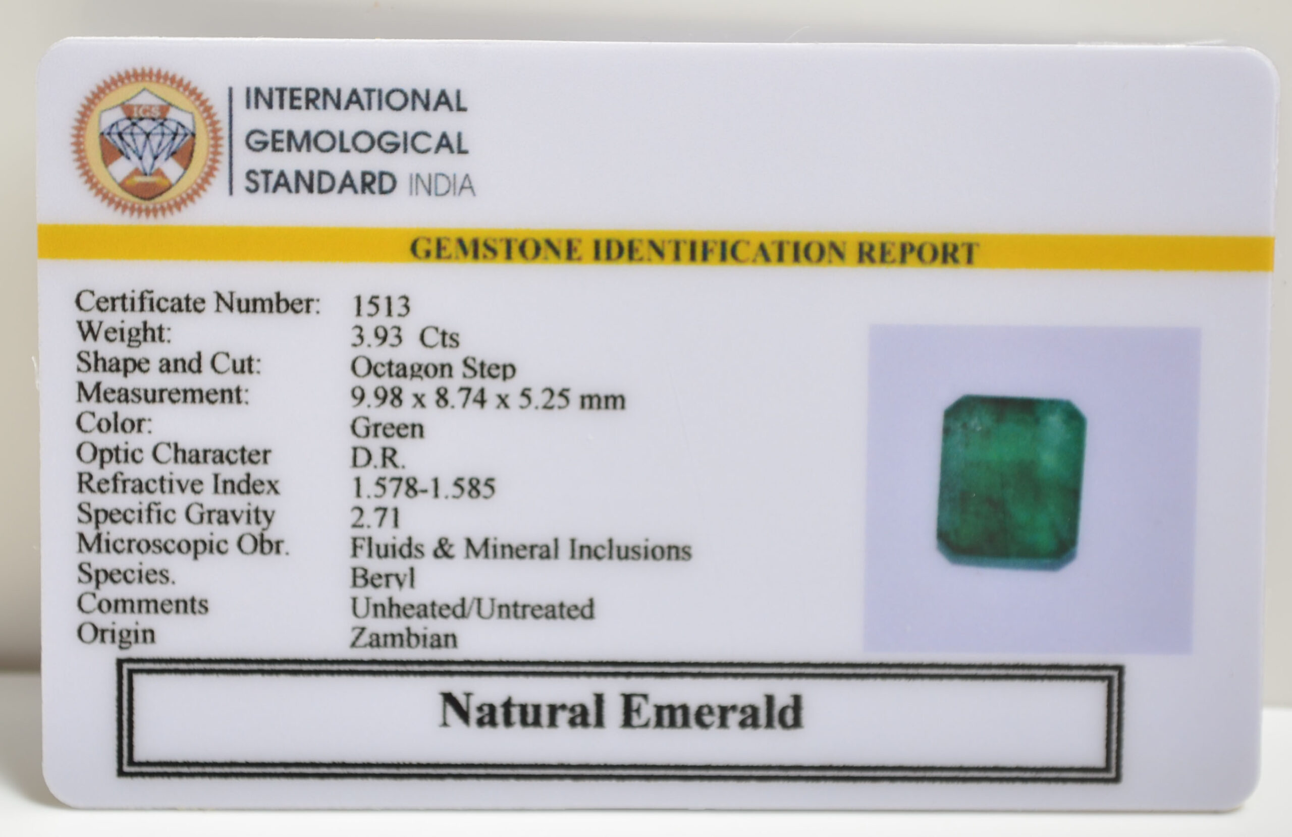 EMRD21192 2 scaled EMERALD 3.93 Ct.