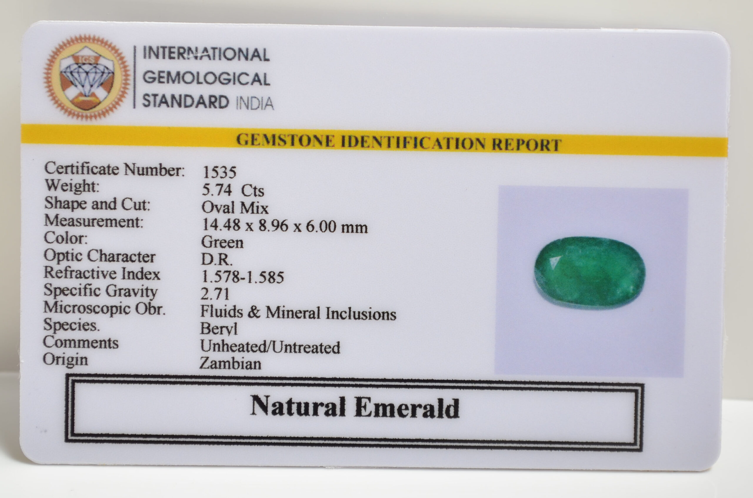 EMERALD 5.74 Ct. 3 EMRD21207 2 scaled EMERALD 5.74 Ct.