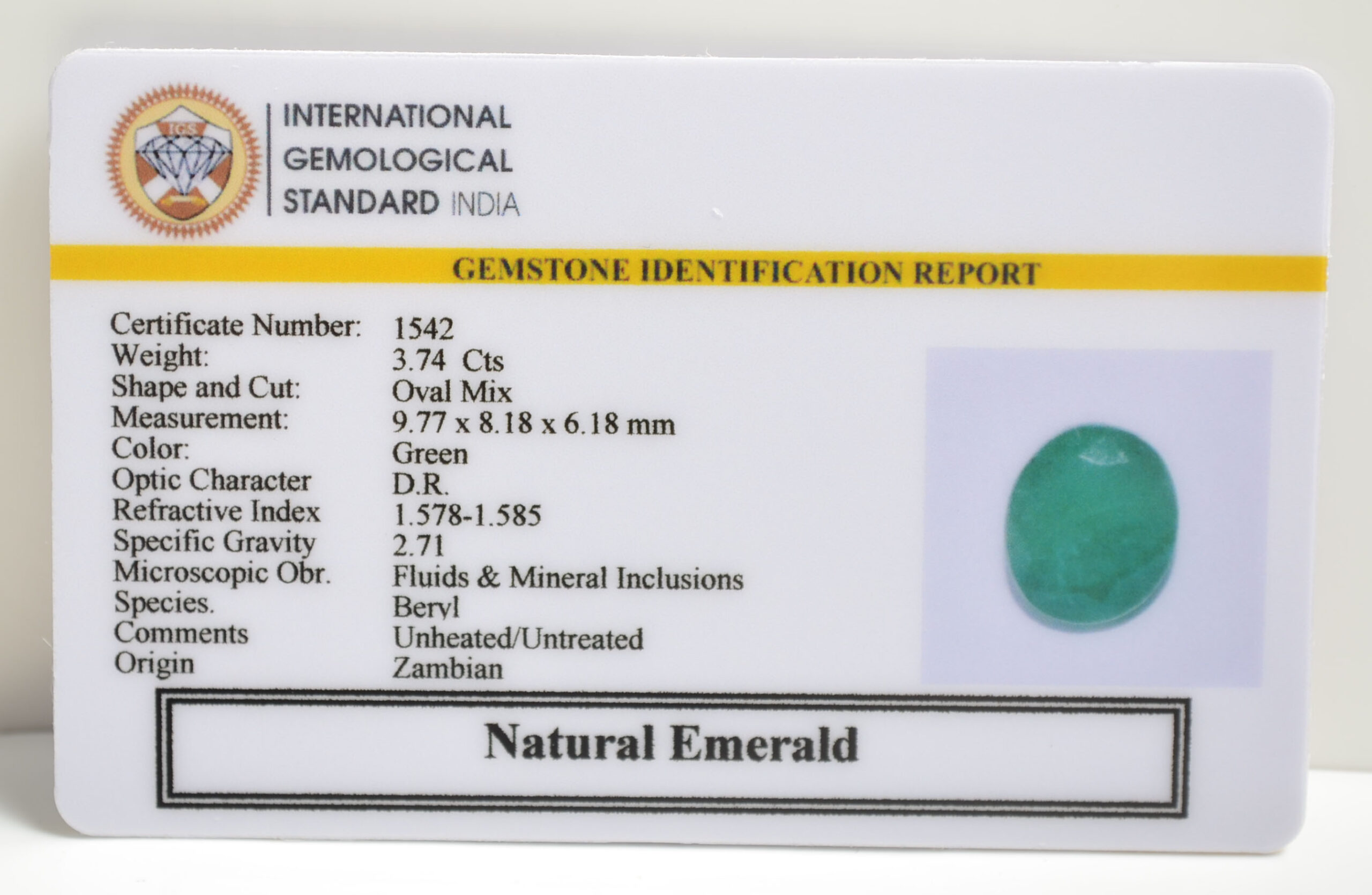 EMERALD 3.74 Ct. 3 EMRD21211 2 scaled EMERALD 3.74 Ct.