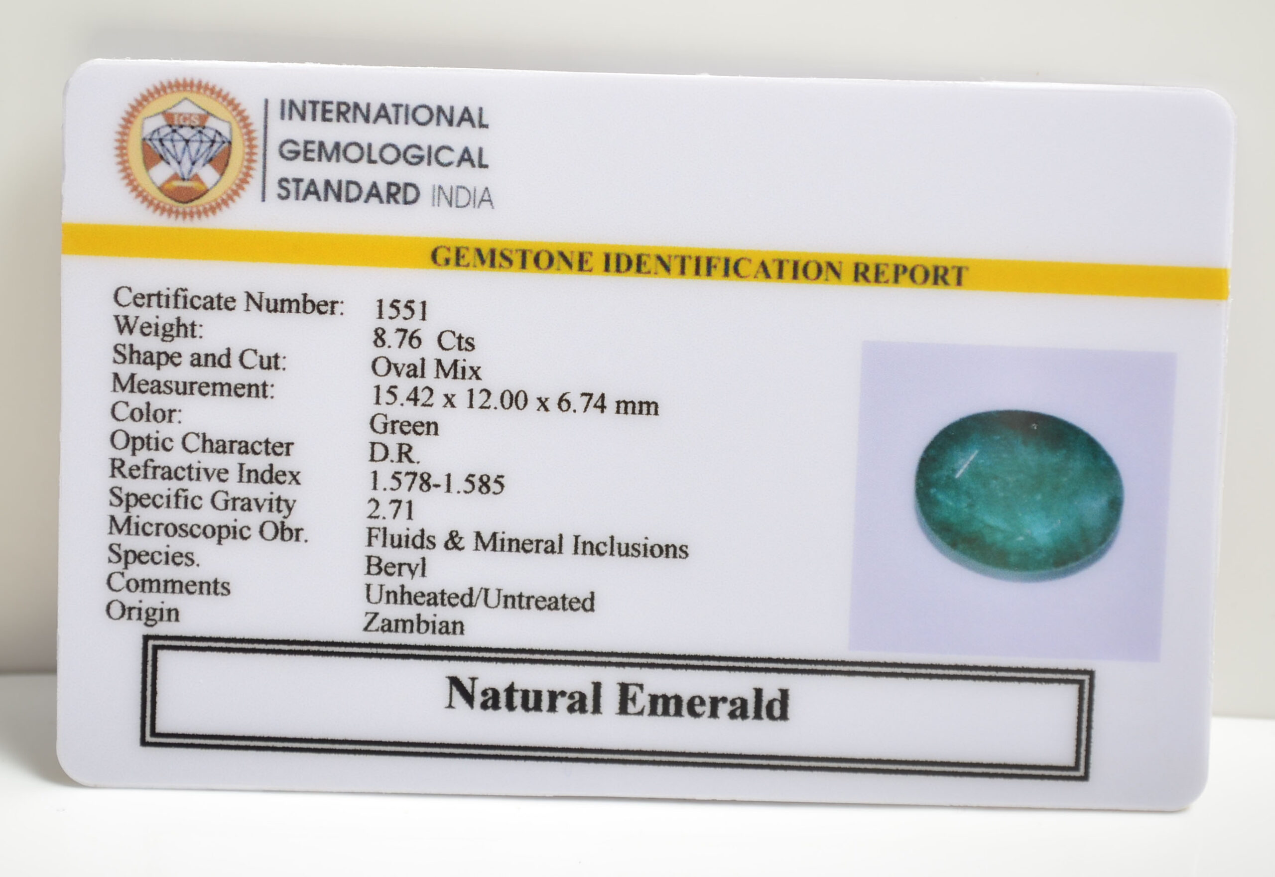 EMRD21217 2 scaled EMERALD 8.76 Ct.