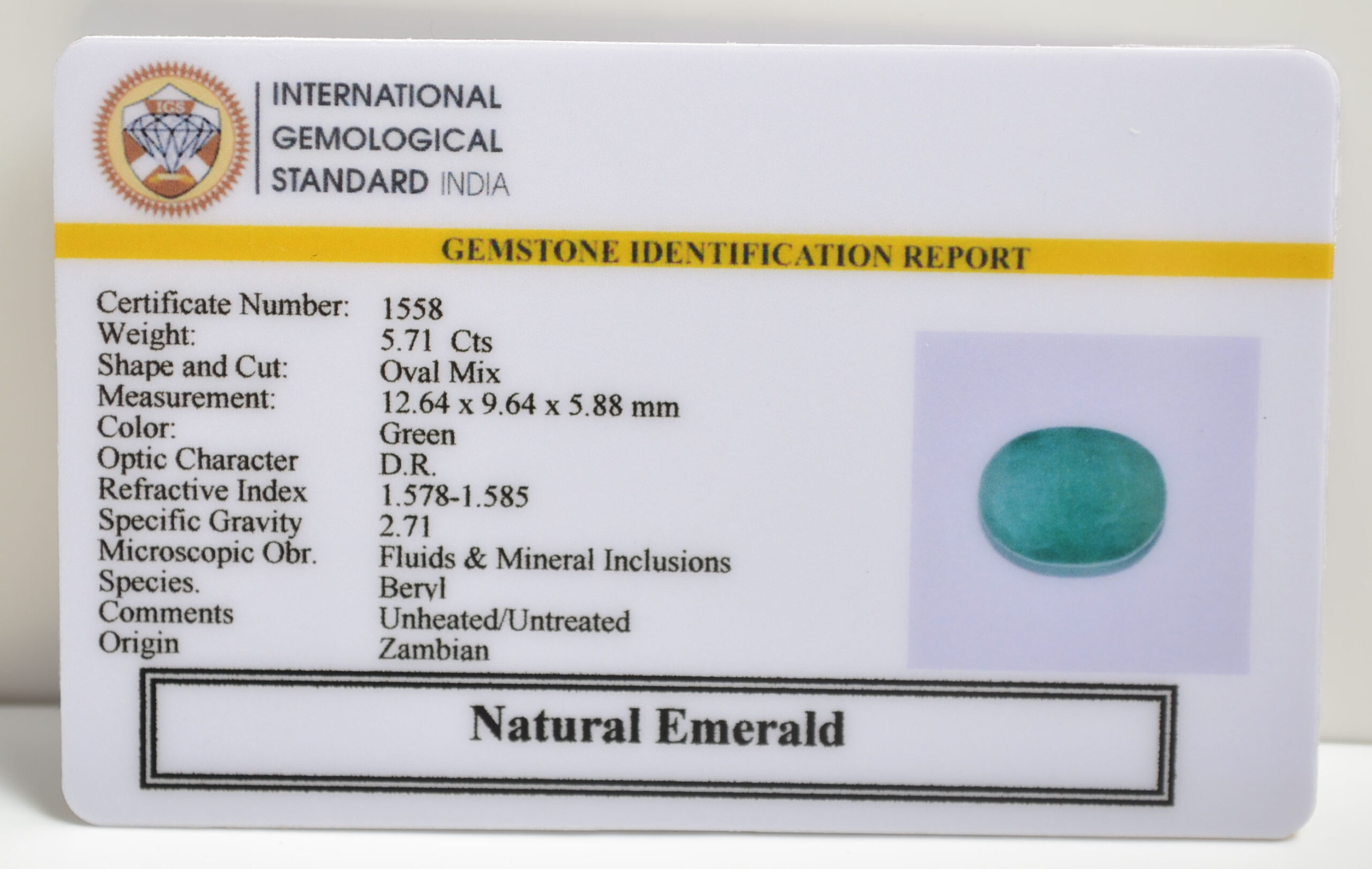 EMRD21221 2 scaled EMERALD 5.71 Ct.
