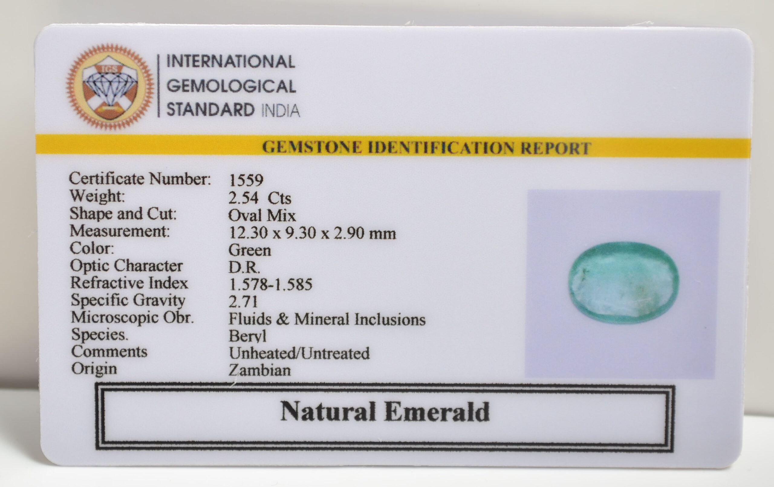 EMRD21222 2 scaled EMERALD 2.54 Ct.
