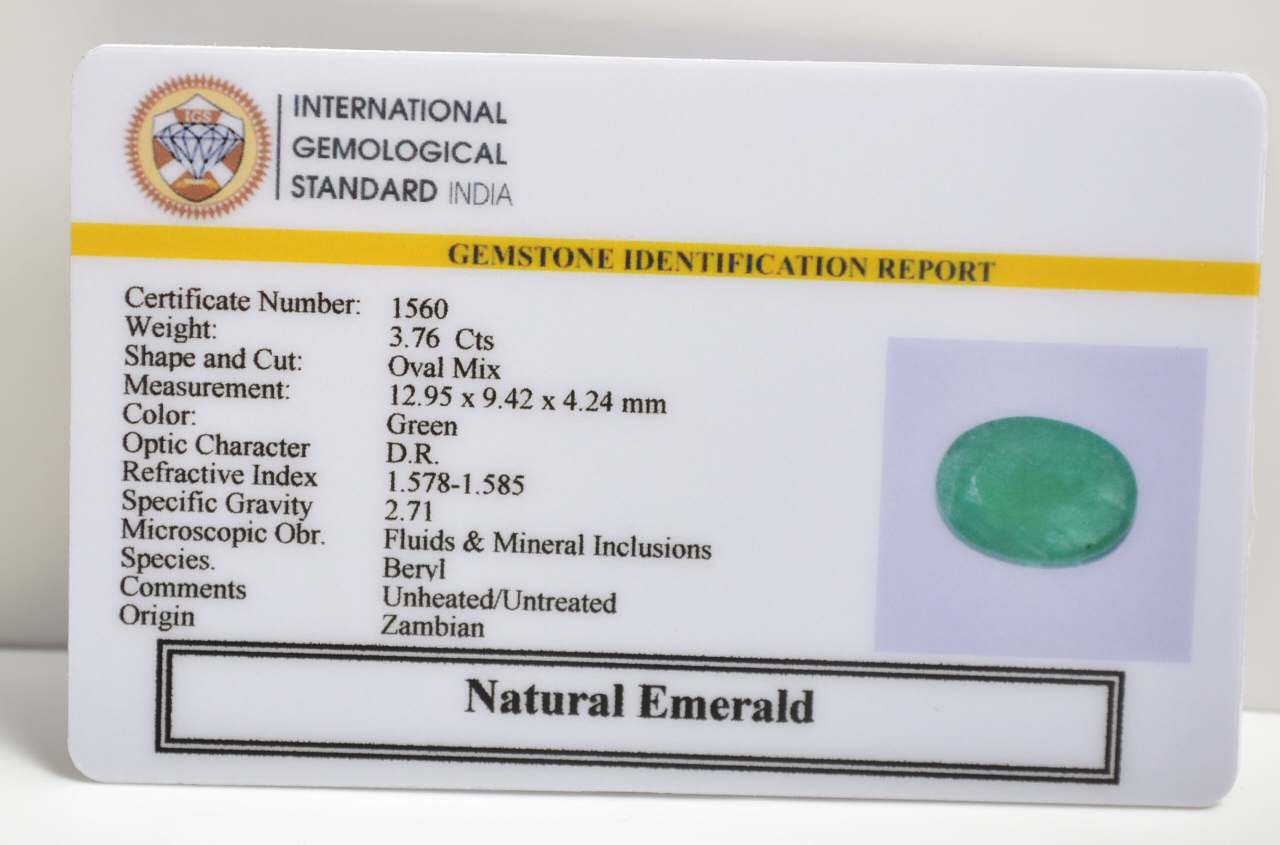 EMRD21223 2 scaled EMERALD 3.76 Ct.