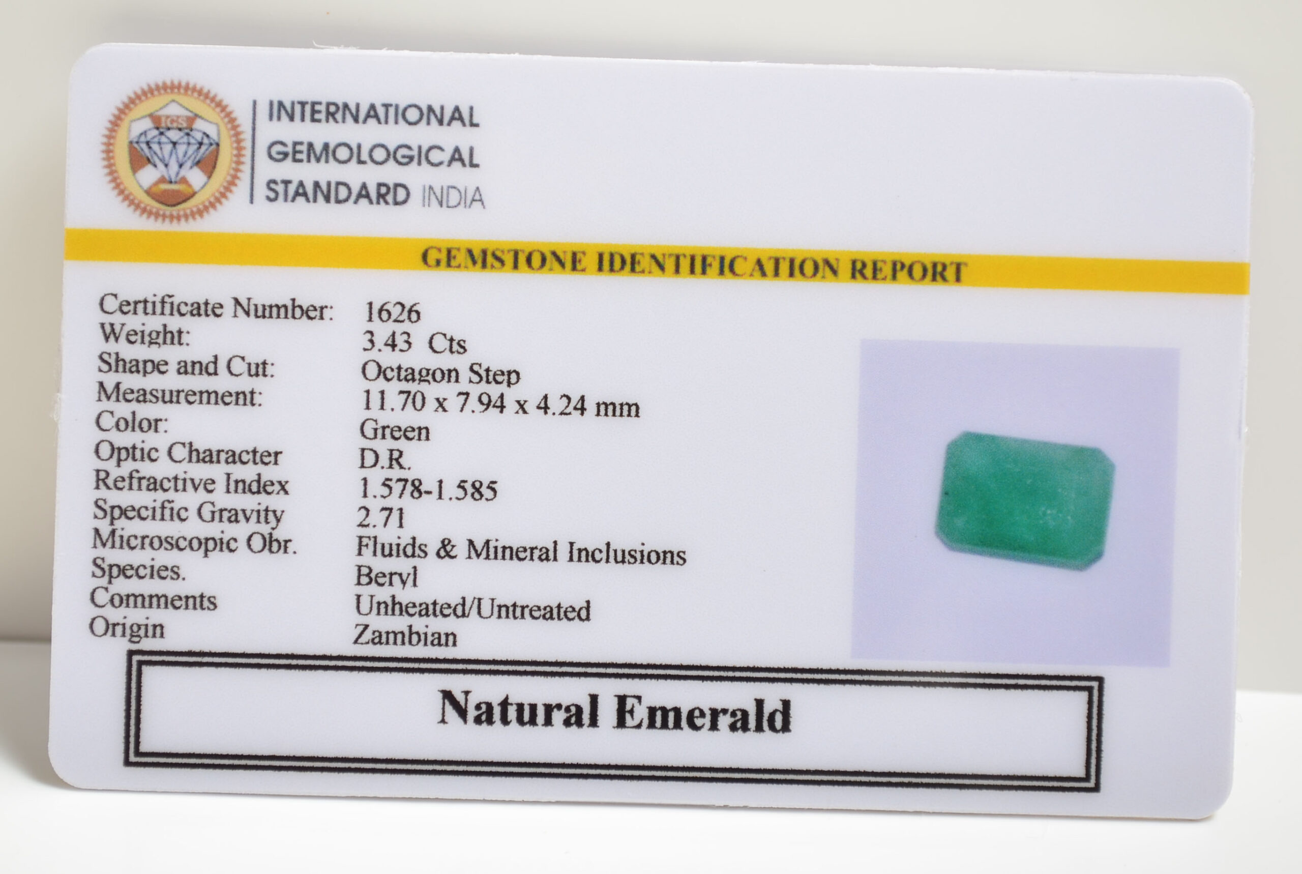 EMRD21264 2 scaled EMERALD 3.43 Ct.