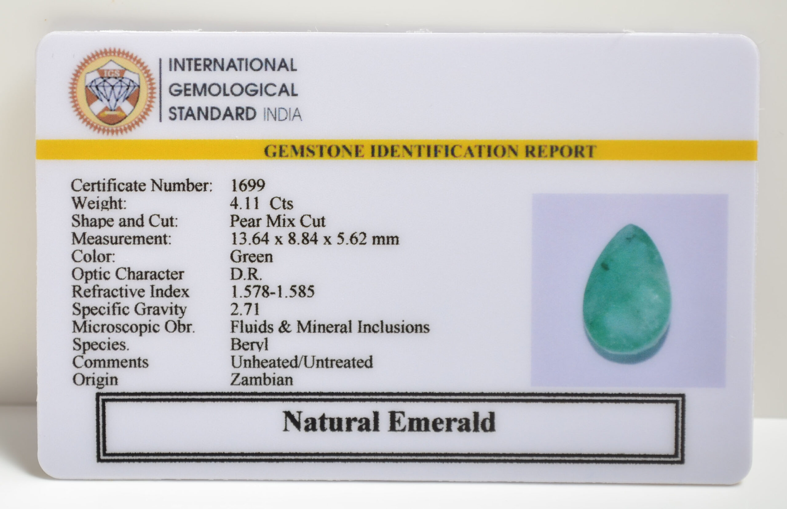 EMRD21319 2 scaled EMERALD 4.11 Ct.