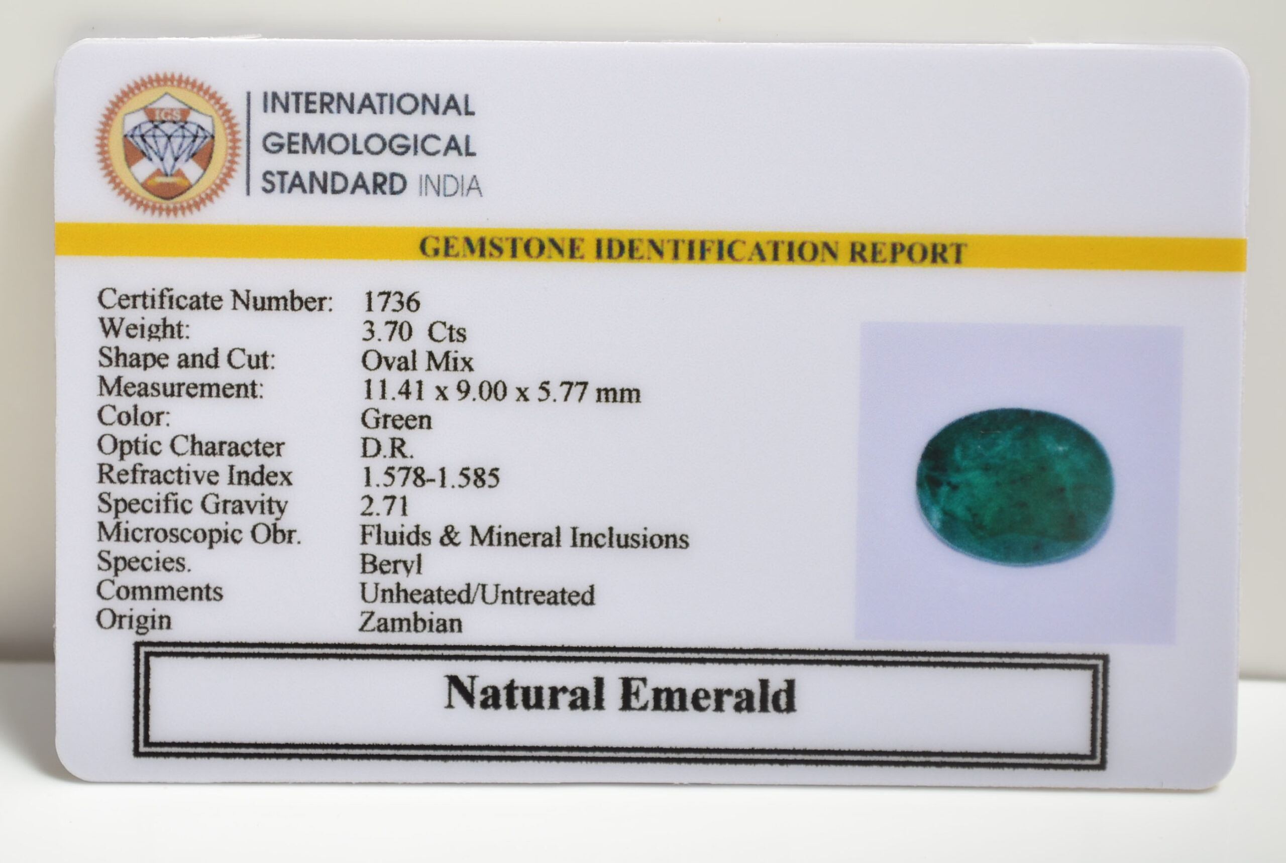 EMRD21341 2 scaled EMERALD 3.7 Ct.