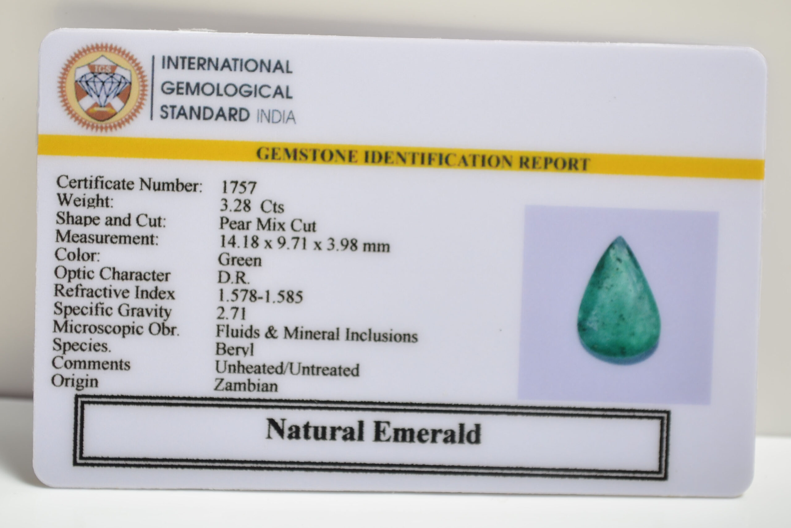 EMRD21354 2 scaled EMERALD 3.28 Ct.