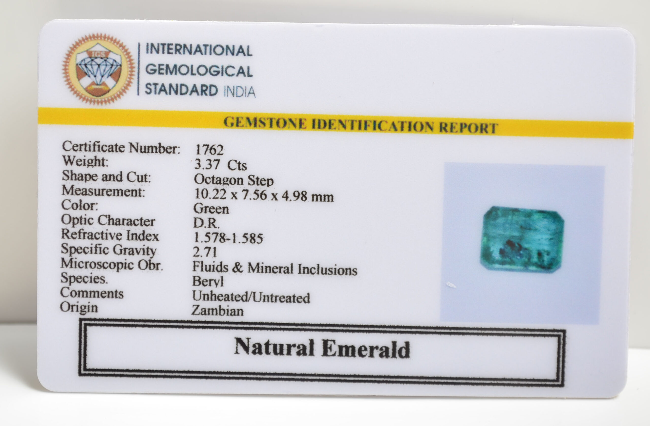 EMRD21357 2 scaled EMERALD 3.37 Ct.