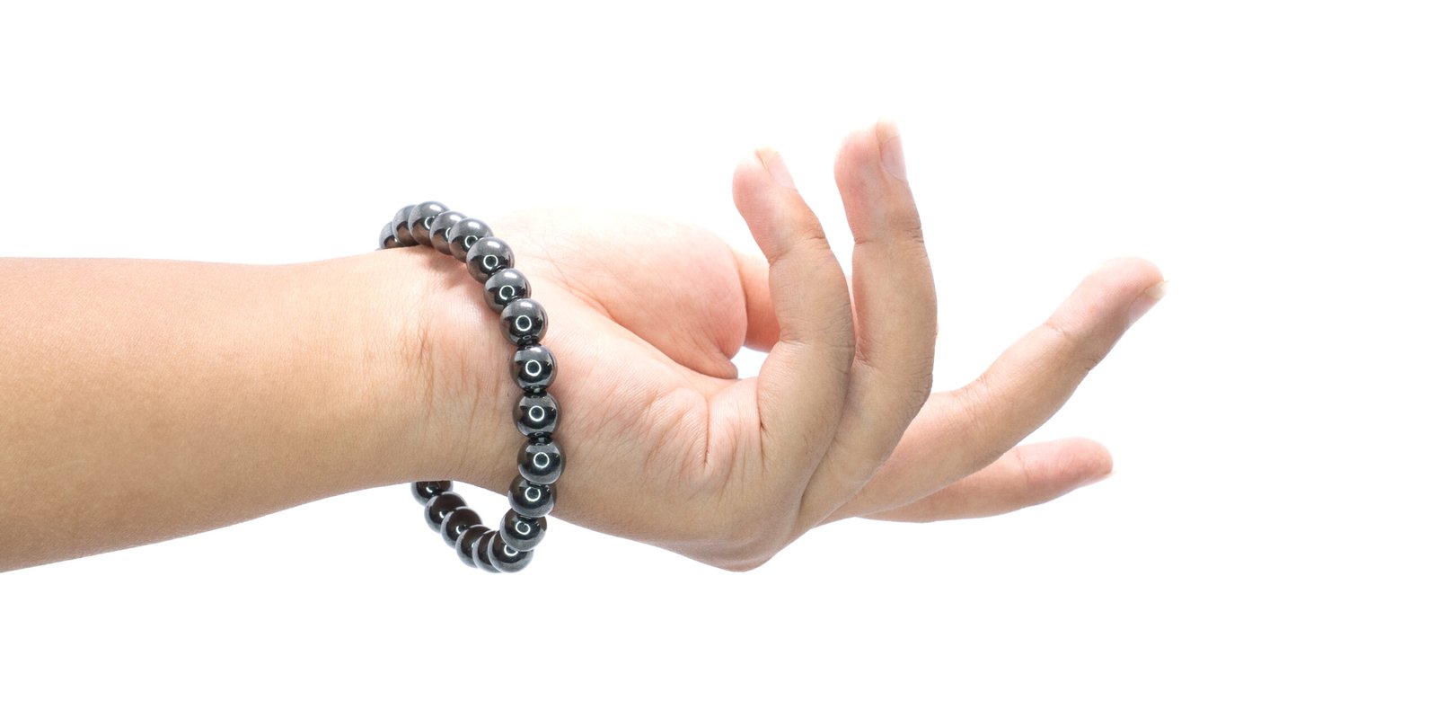Hematite scaled Hematite Bracelet