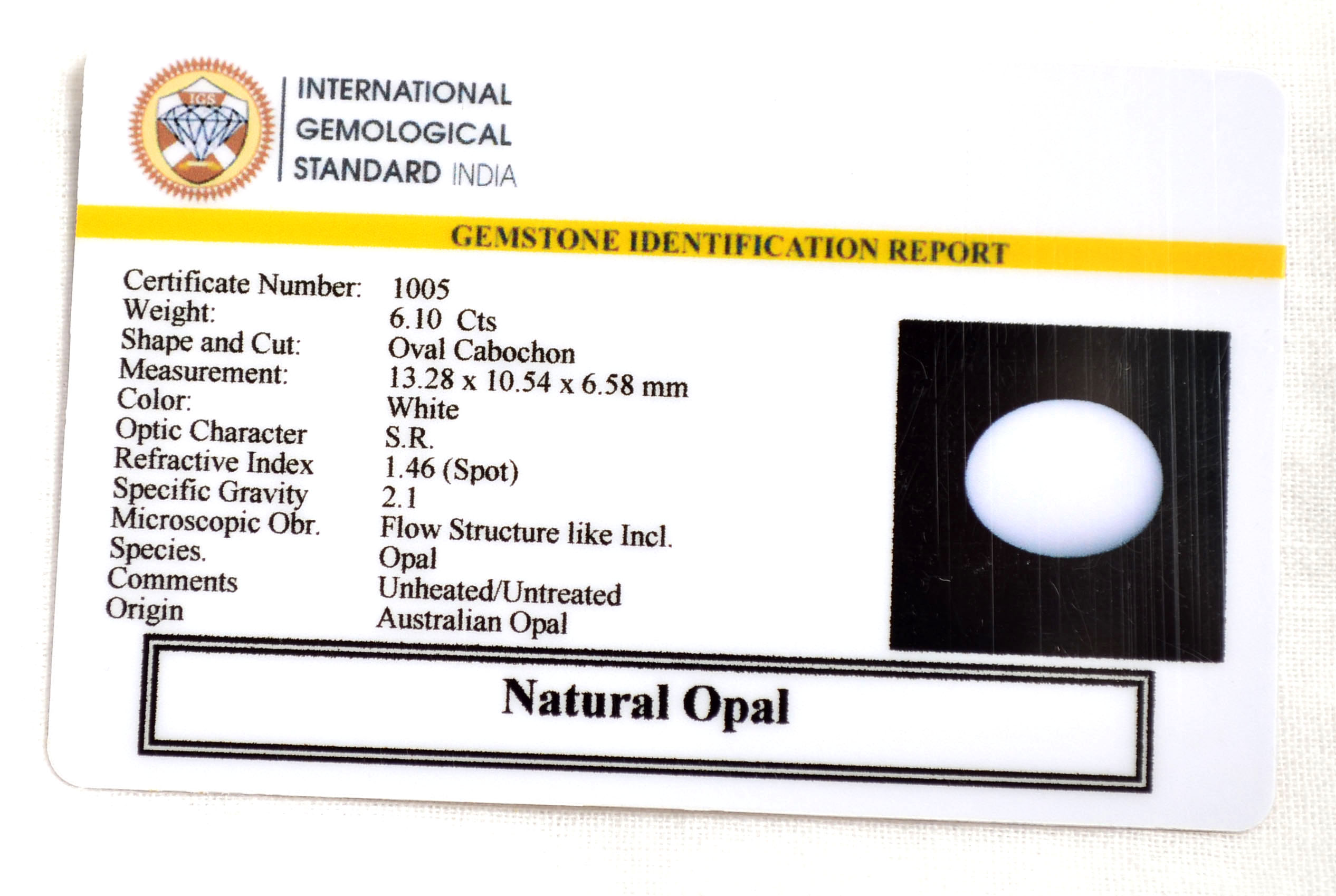 OPAL 6.1 Ct. 3 OPL8898 2 OPAL 6.1 Ct.