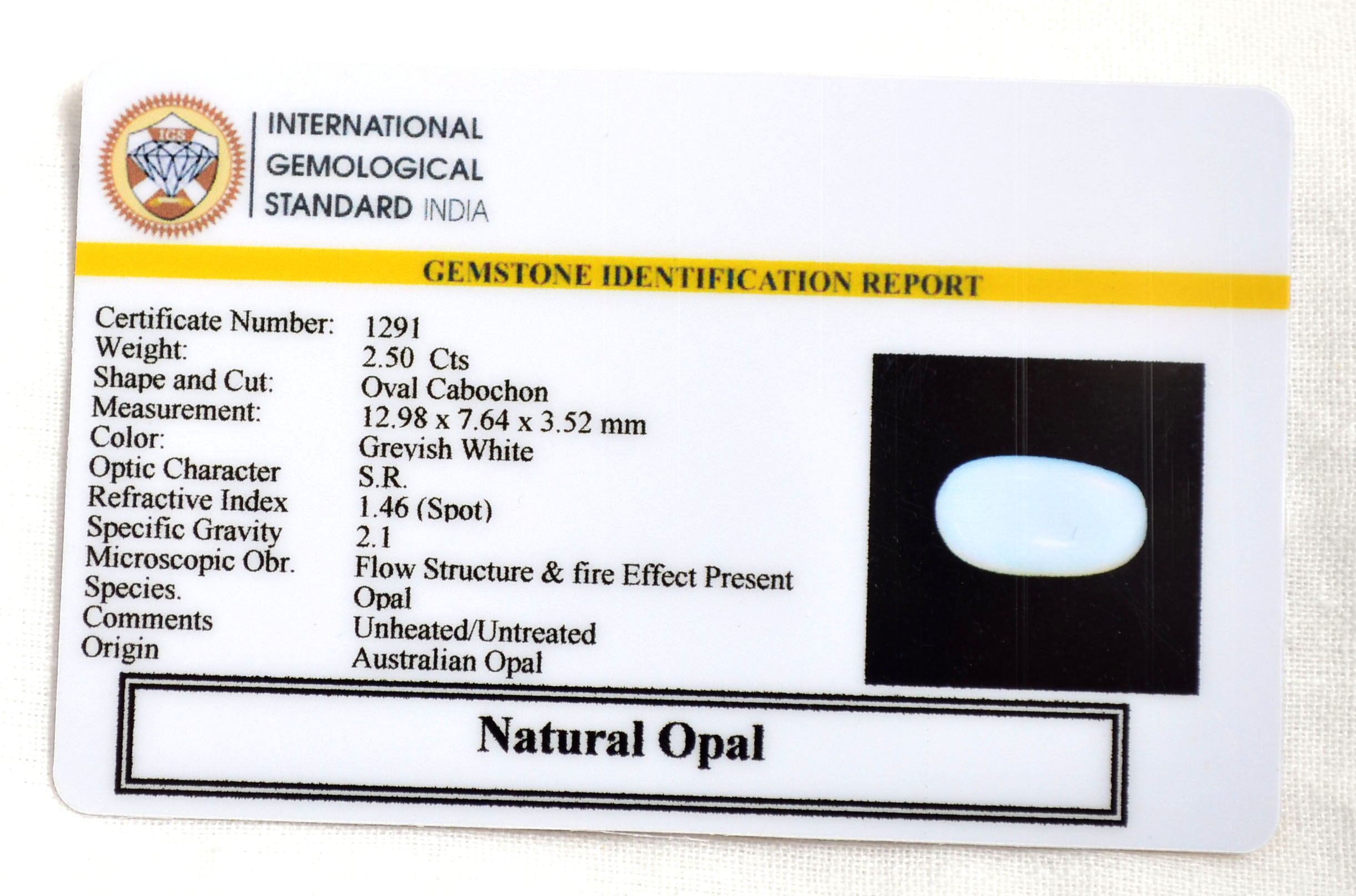 OPAL 2.5 Ct. 3 OPL9043 2 OPAL 2.5 Ct.