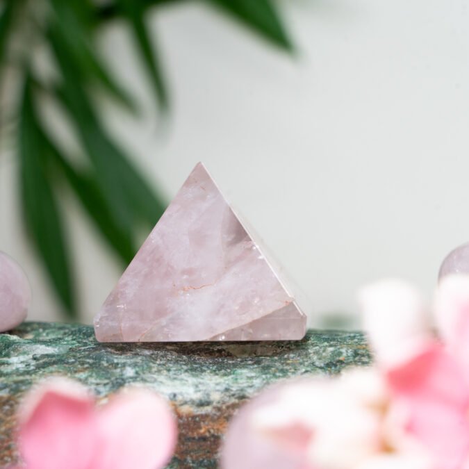 Rose Quartz 1 Rose Quartz Pyramid