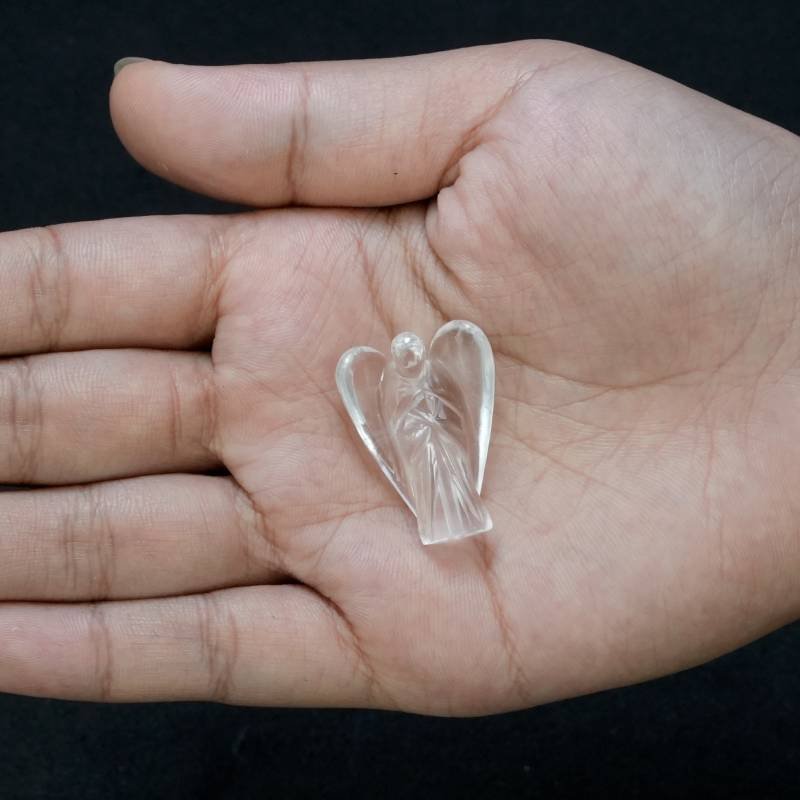 Sphatik a Sphatik Angel (1 Inch)