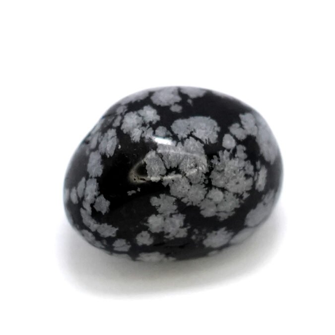 b 2 Snowflake Obsidian Tumble
