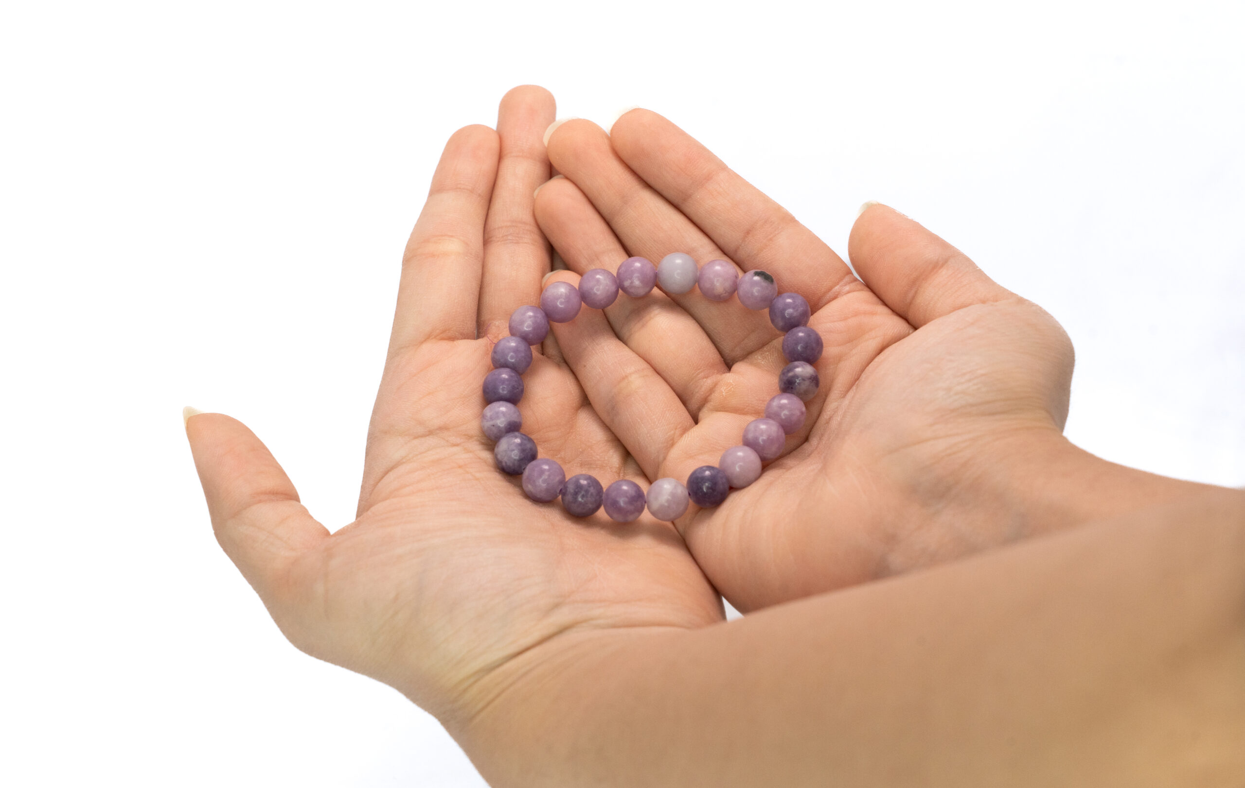lepedorite scaled Lepidolite Bracelet
