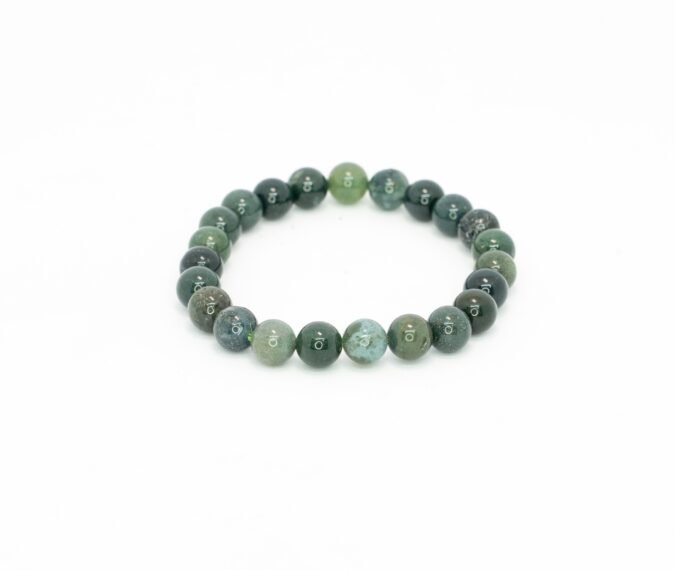 moss agate 2 Moss Agate Bracelet
