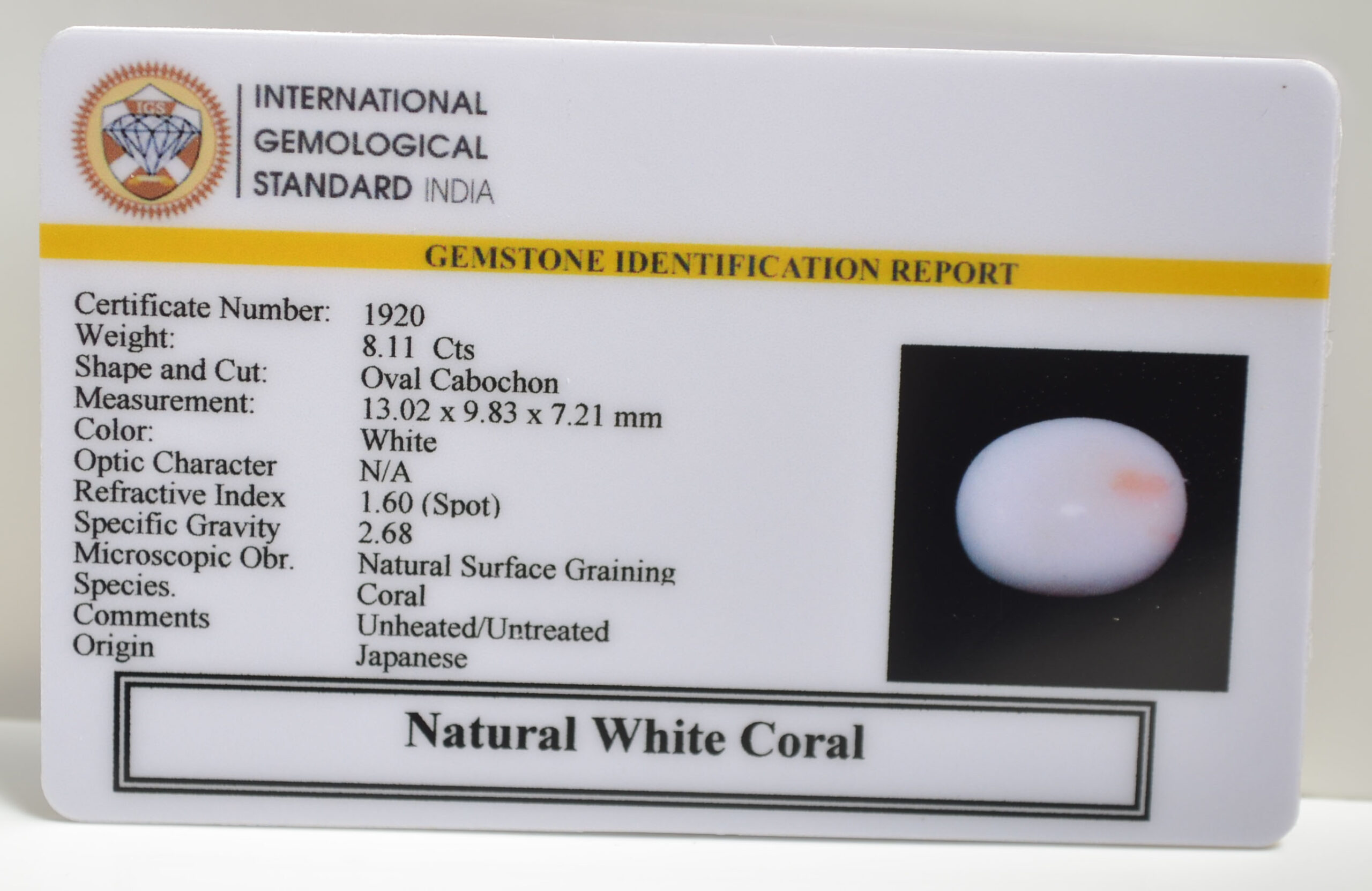 CRLG6024 1 scaled CORAL 8.11 Ct.