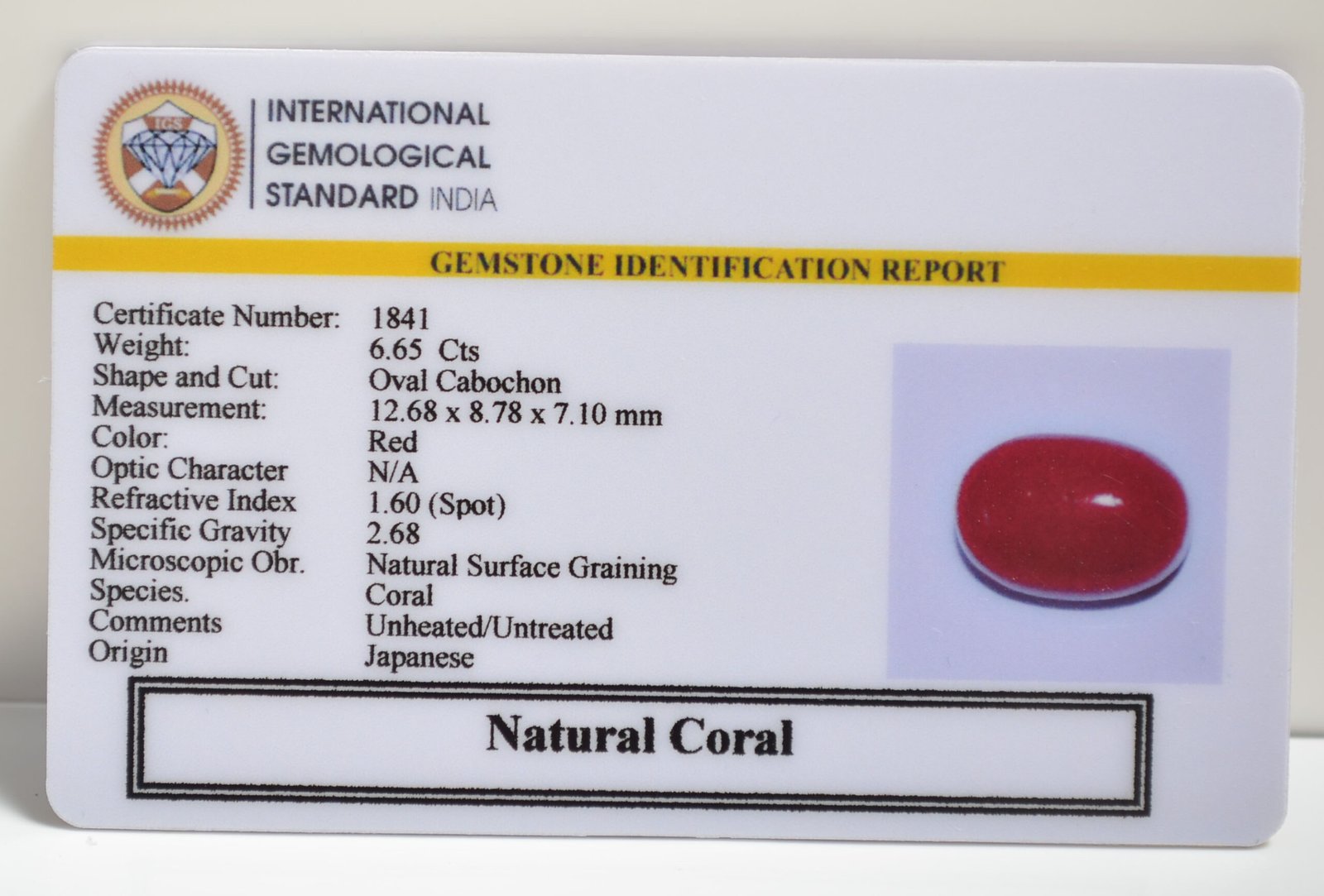 CRLG6049 1 1 scaled CORAL 6.65 Ct.