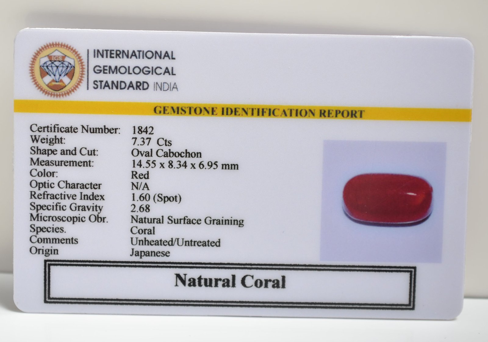 CRLG6050 1 1 scaled CORAL 7.37 Ct.