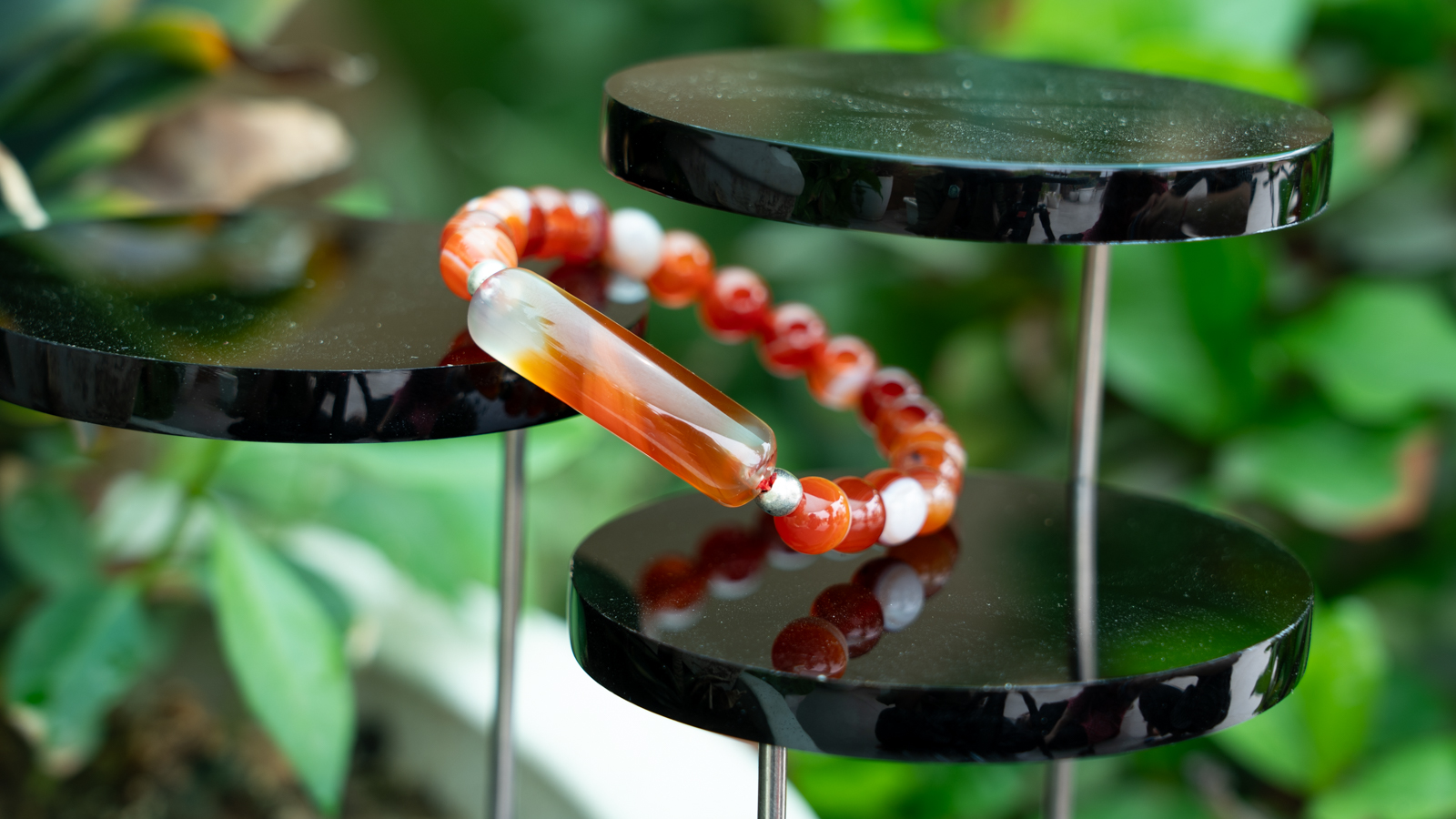 Carnelian Energy curve Bracelet 1 Carnelian Energy Curve Bracelet