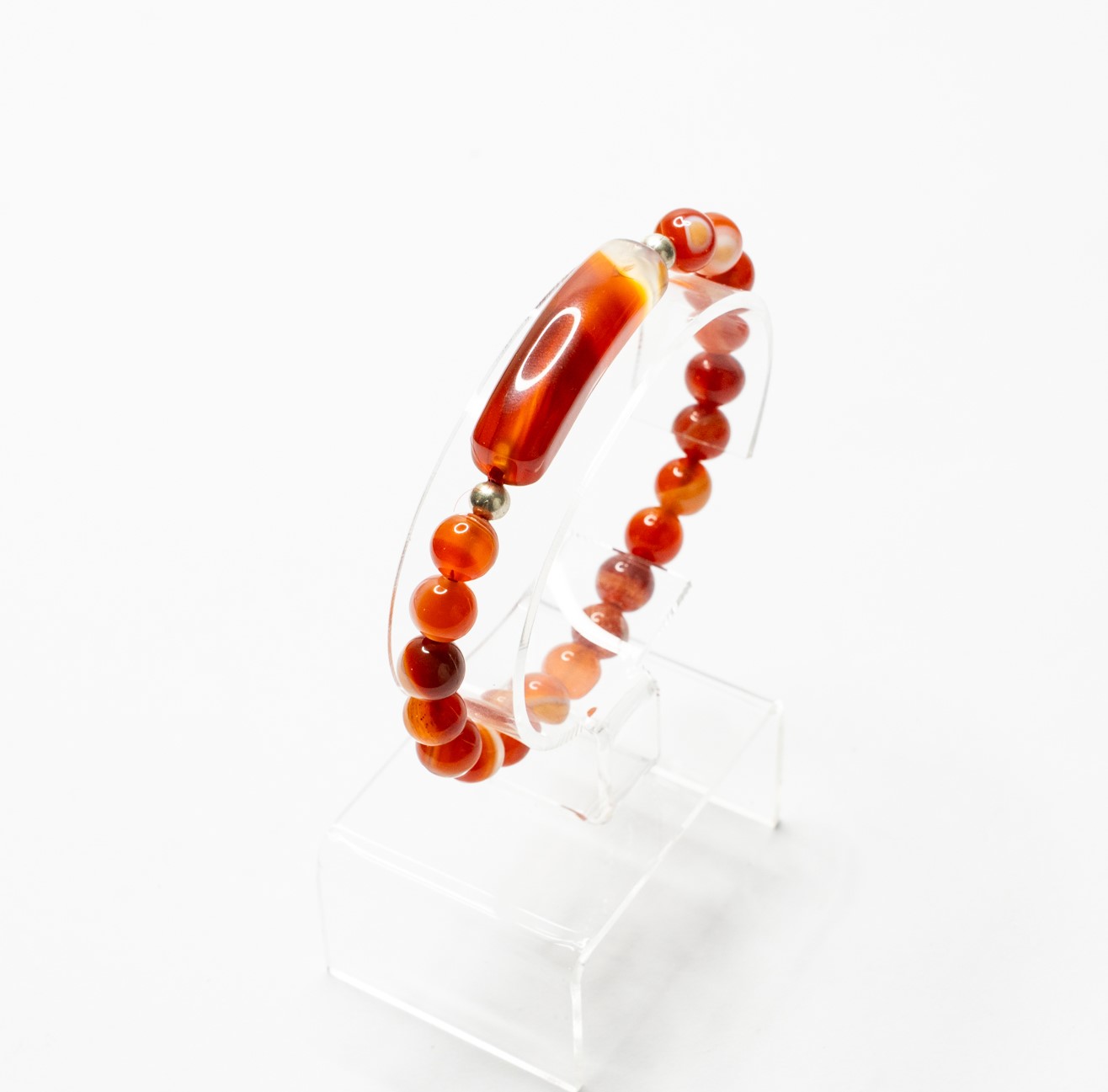 Carnelian Energy curve bracelet Carnelian Energy Curve Bracelet