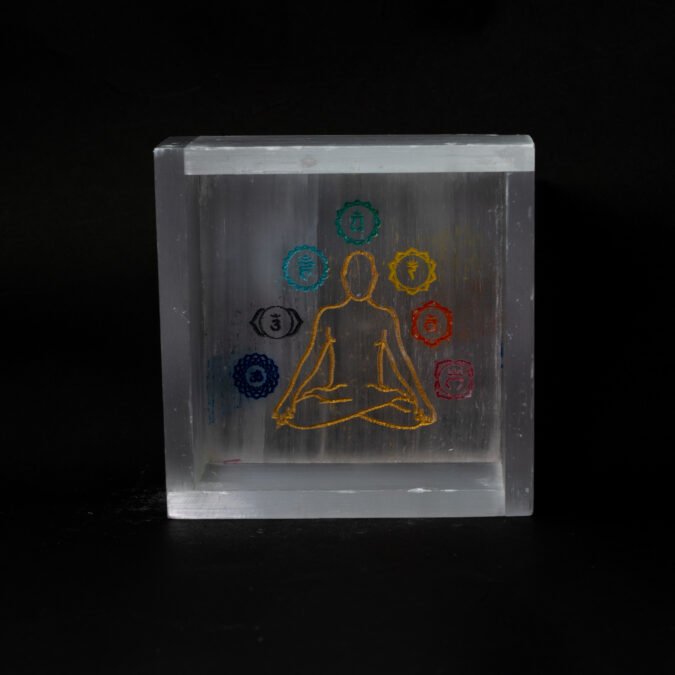 Chakra alignement Selenite Tray Chakra Alignment Selenite Tray
