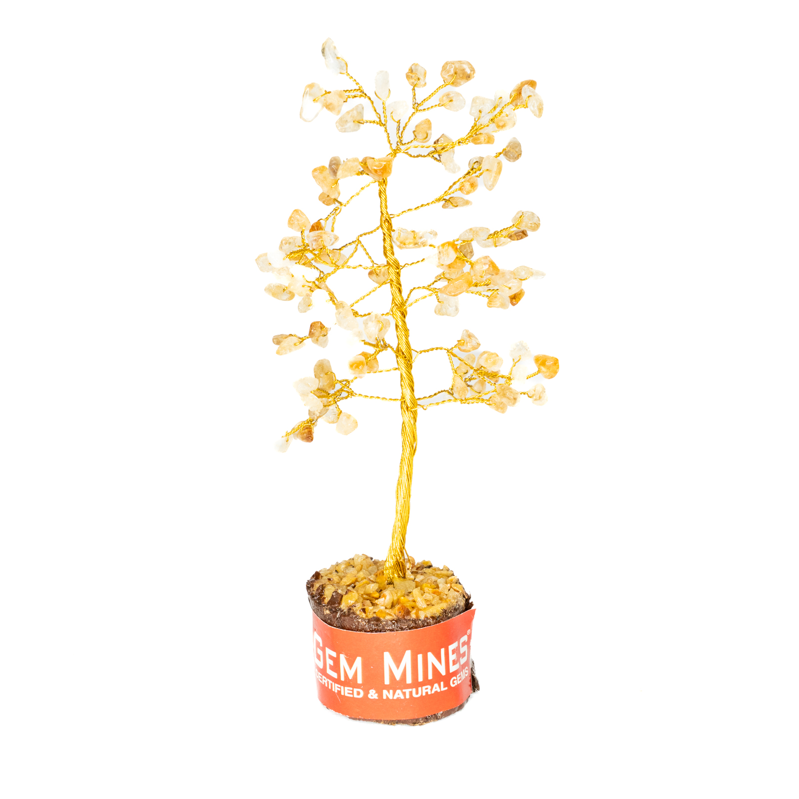 Citrine golden wired tree Citrine Golden Wire Tree