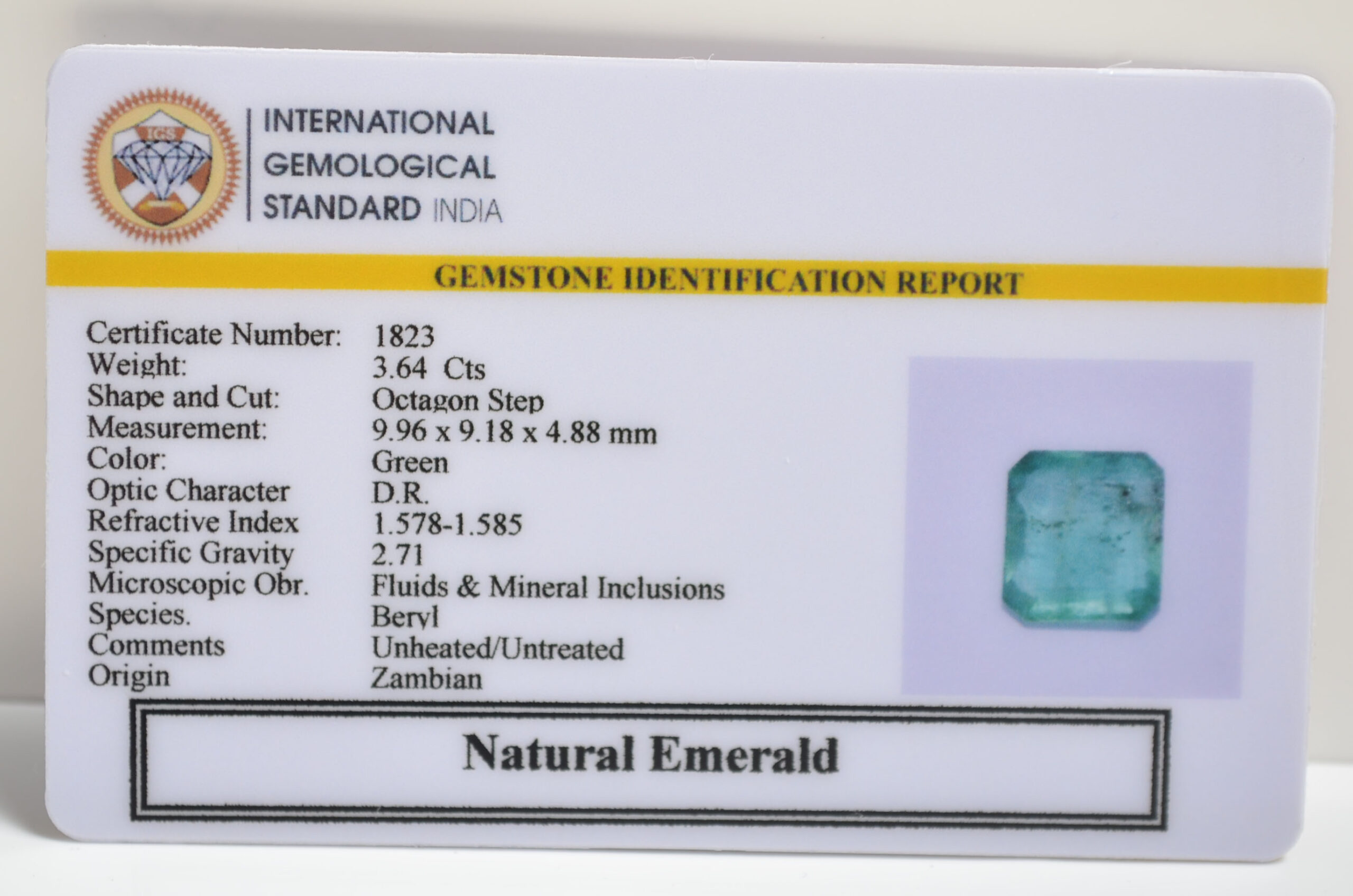 EMRD21412 2 scaled EMERALD 3.64 Ct.