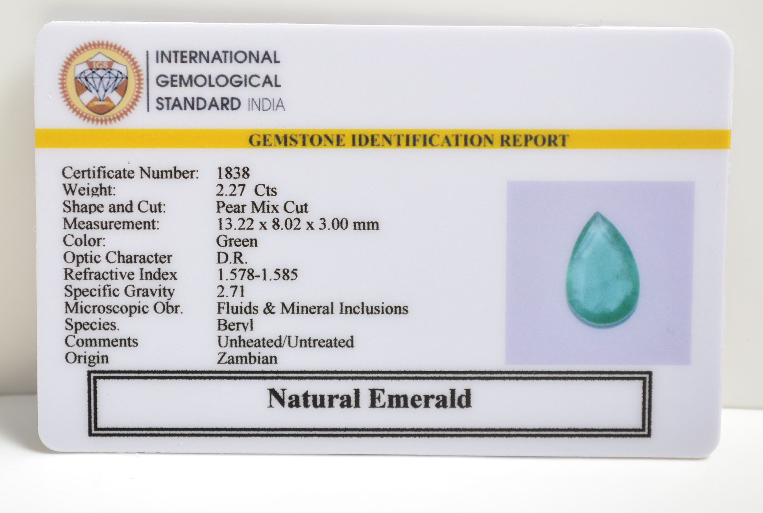 EMRD21420 2 scaled EMERALD 2.27 Ct.