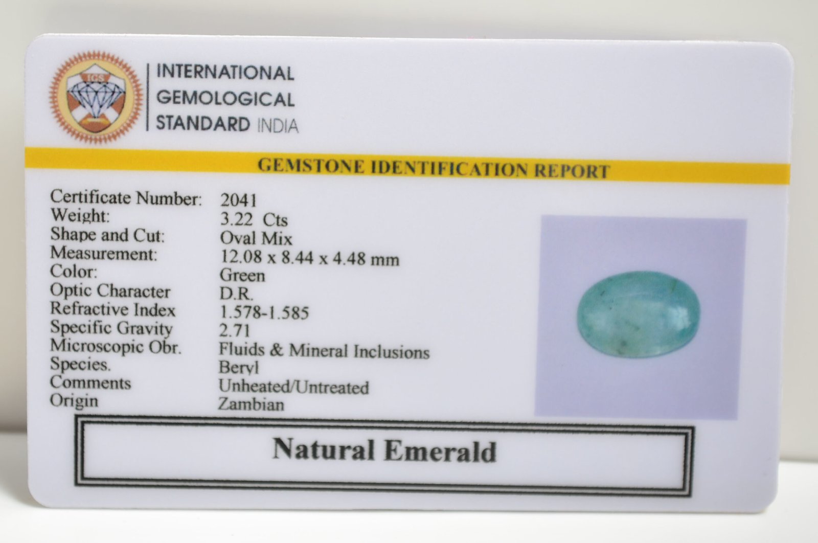 EMRD21436 2 scaled EMERALD 3.22 Ct.