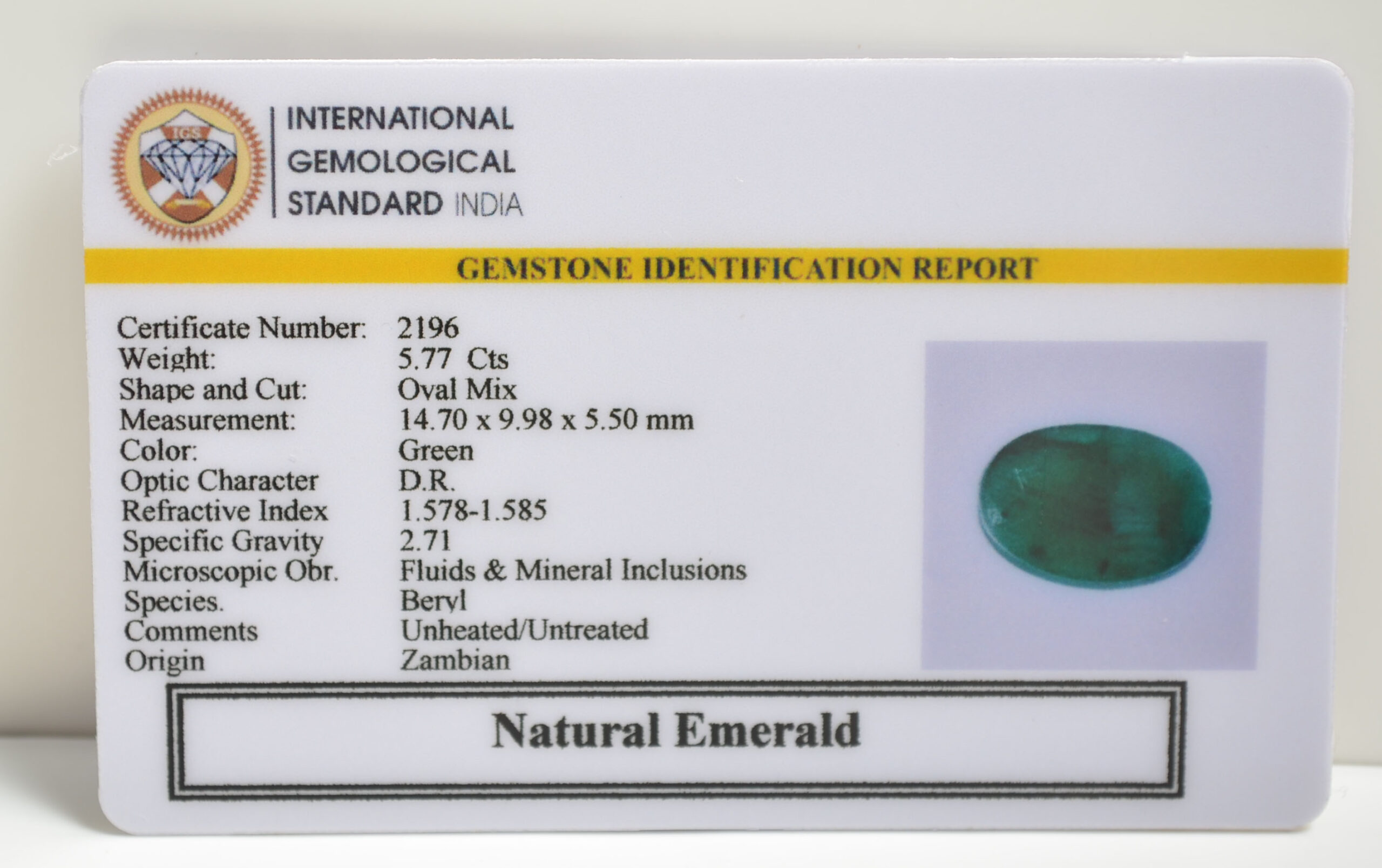 EMRD21467 2 1 scaled EMERALD 5.77 Ct.