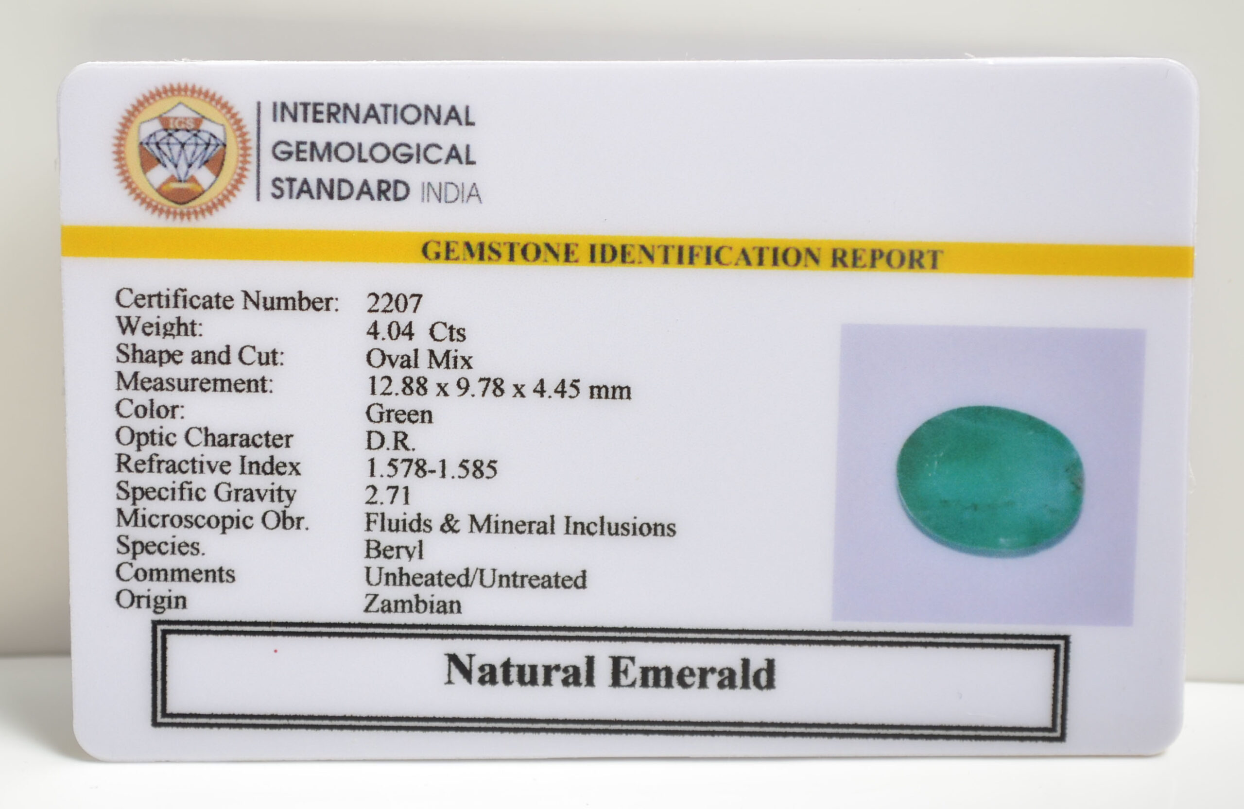 EMRD21476 2 scaled EMERALD 4.04 Ct.