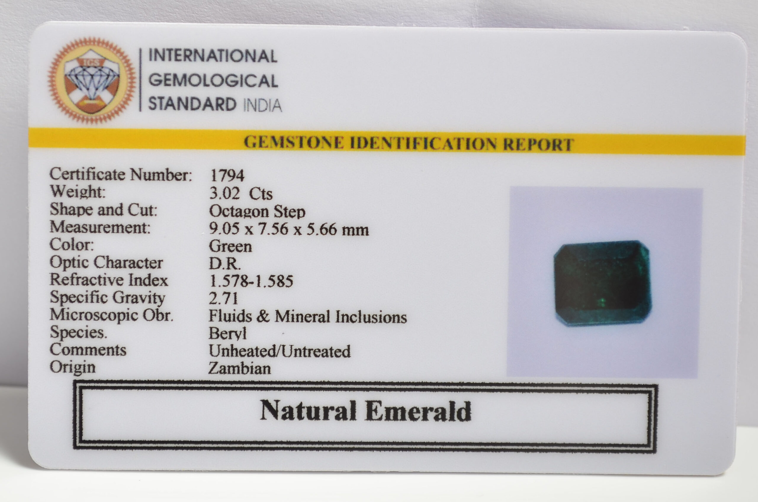 EMRG20400 1 scaled EMERALD 3.02 Ct.
