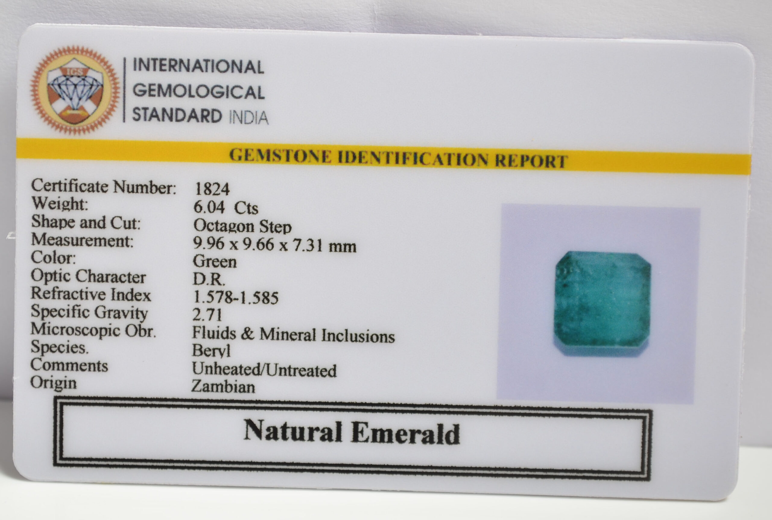 EMRG20411 1 scaled EMERALD 4.11 Ct.