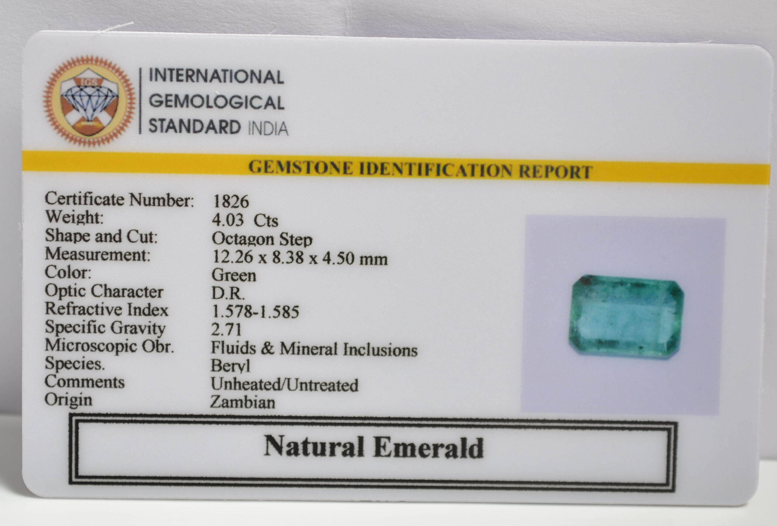 EMRG20413 1 scaled EMERALD 4.03 Ct.