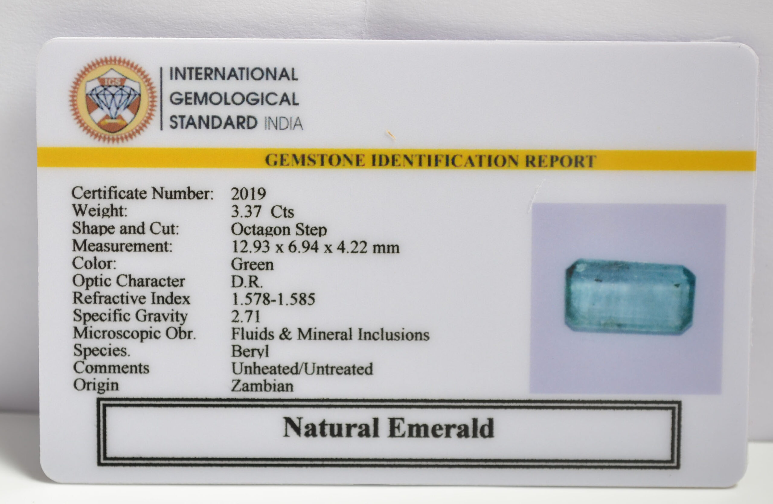 EMRG20422 1 scaled EMERALD 3.37 Ct.