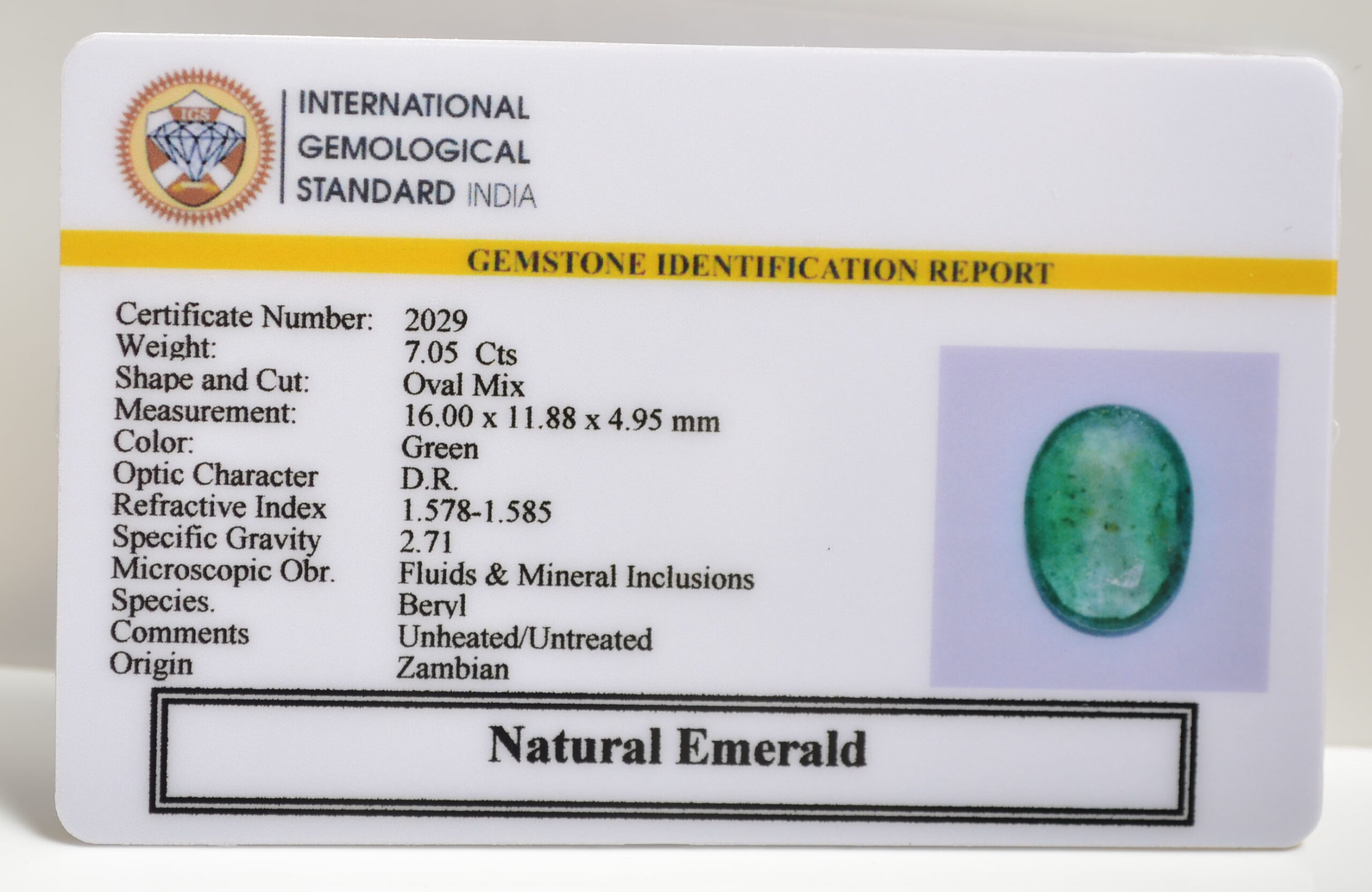 EMRG20426 1 scaled EMERALD 7.05 Ct.
