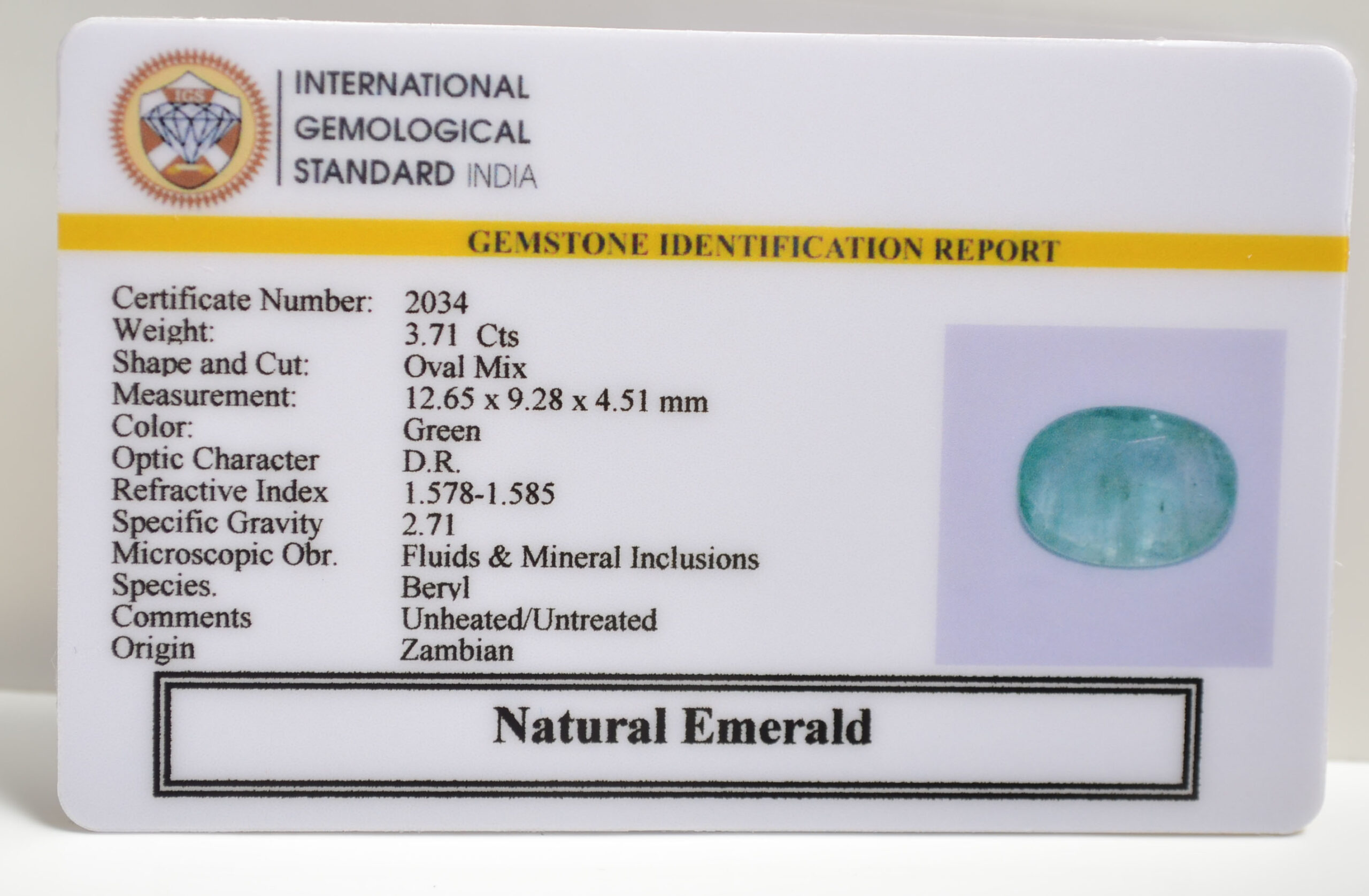 EMRG20428 1 scaled EMERALD 3.71 Ct.