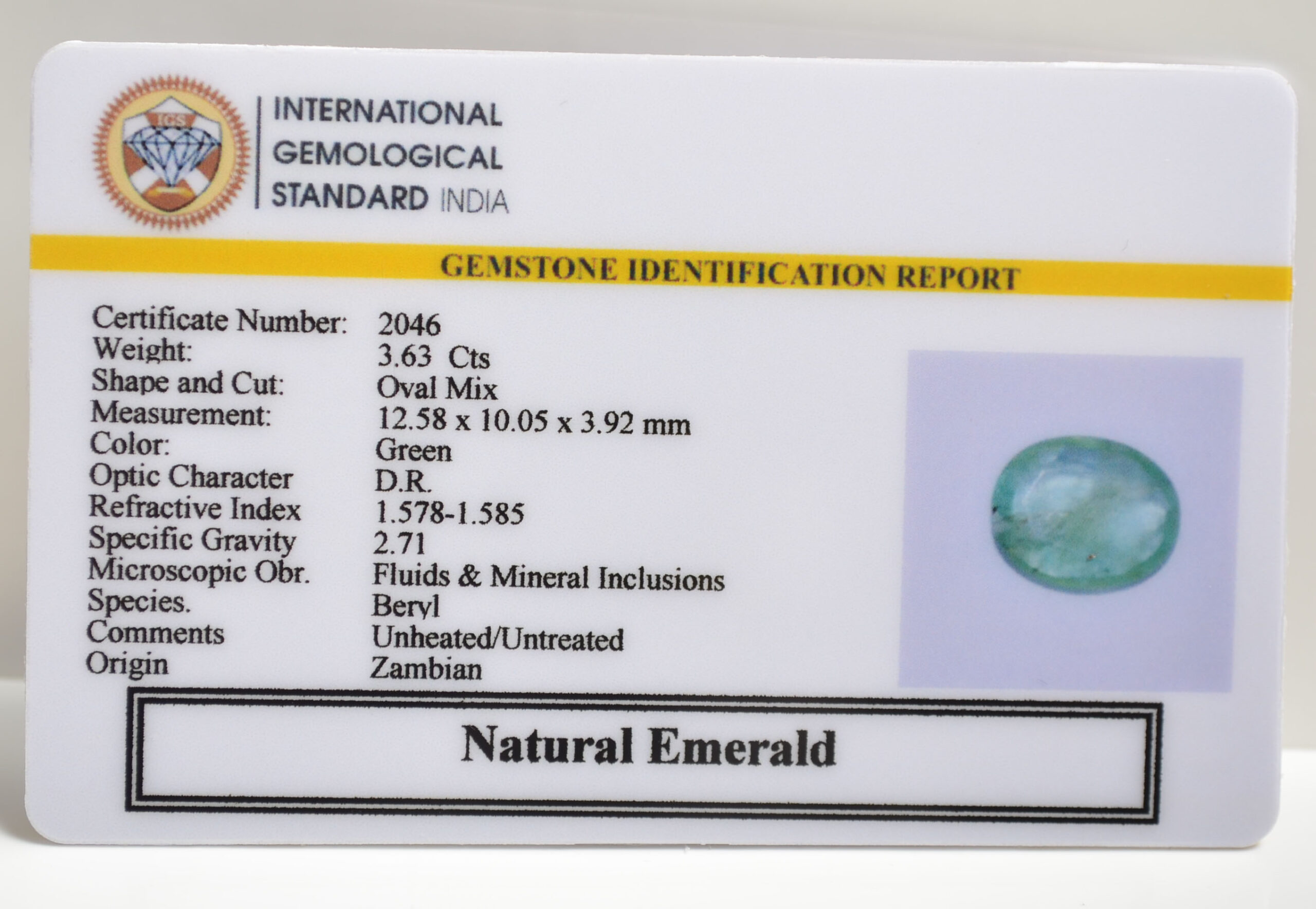 EMRG20435 1 scaled EMERALD 3.63 Ct.