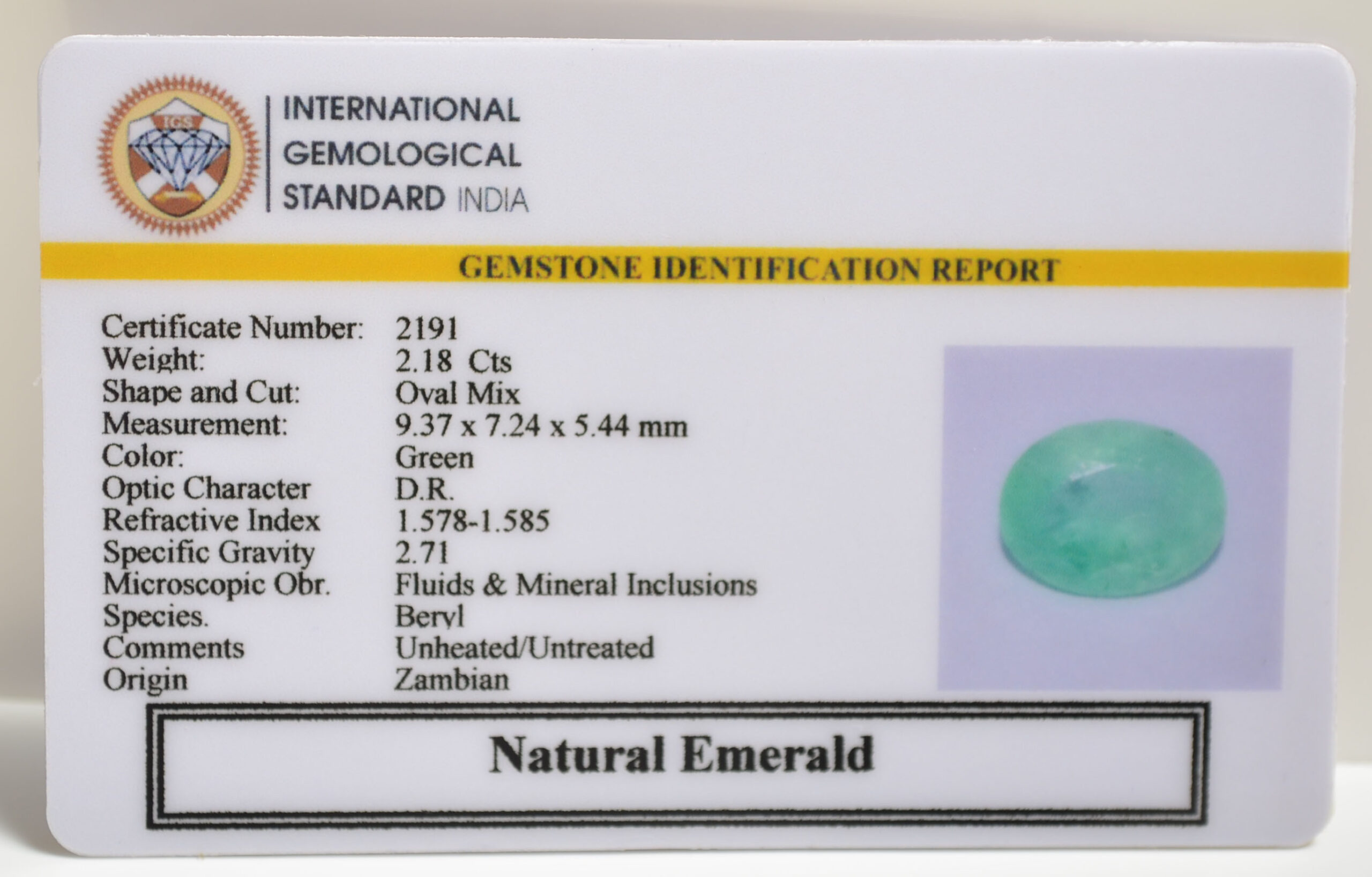 EMRG20455 1 scaled EMERALD 2.18 Ct.